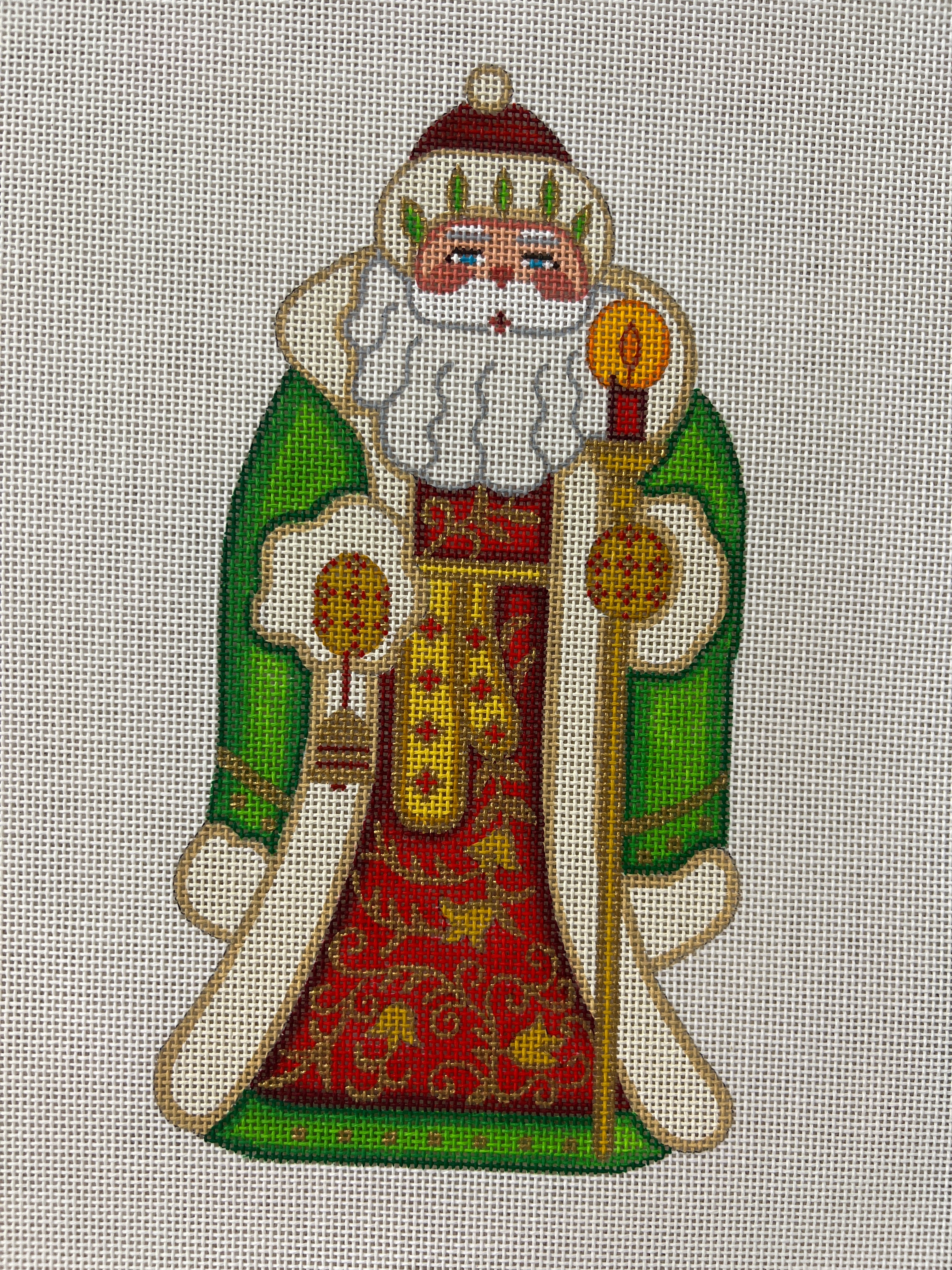Santa w/Staff & Bell
