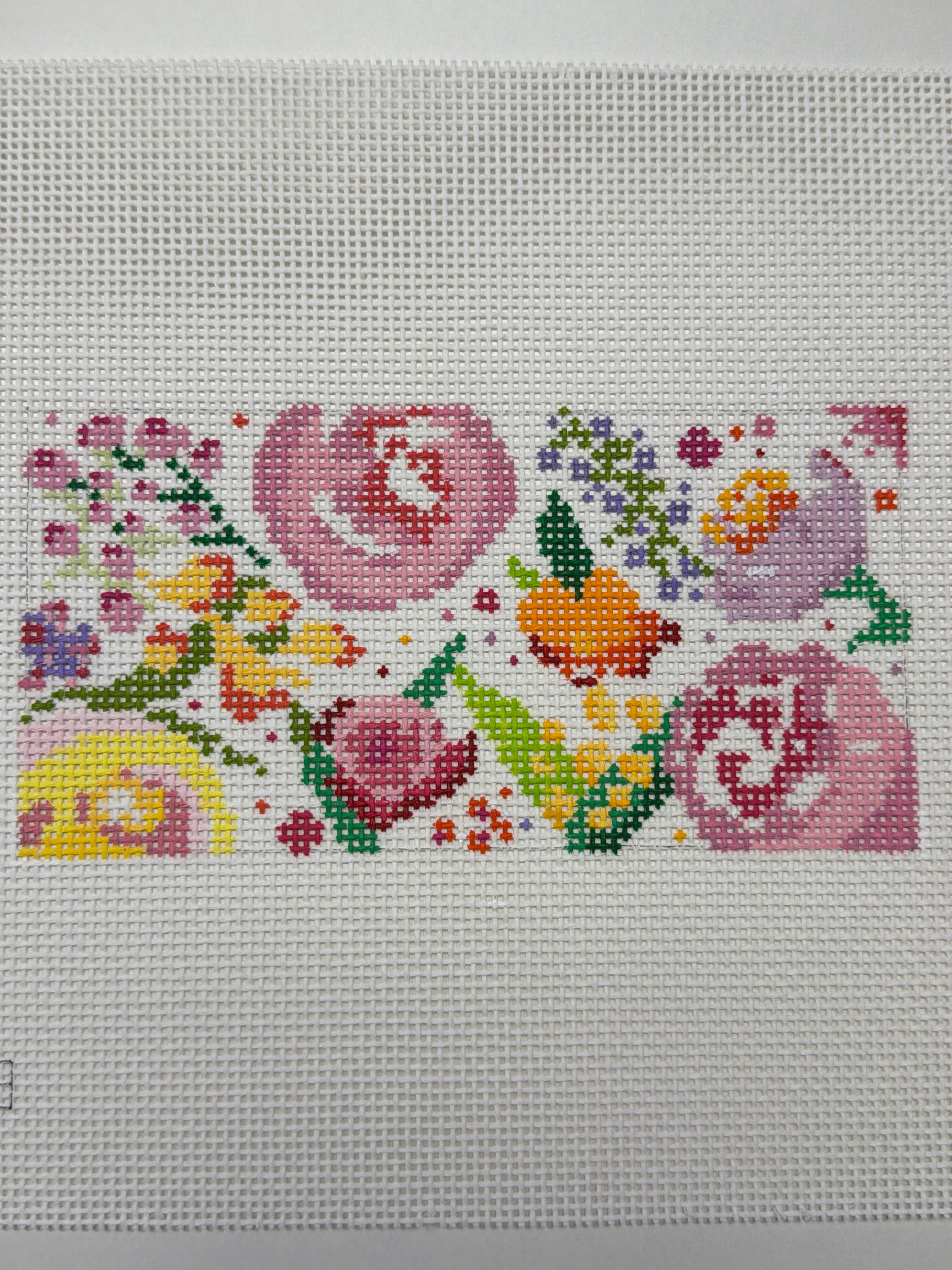 Rose Floral purse insert