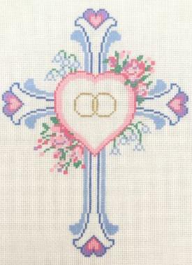 Wedding Cross - Purple