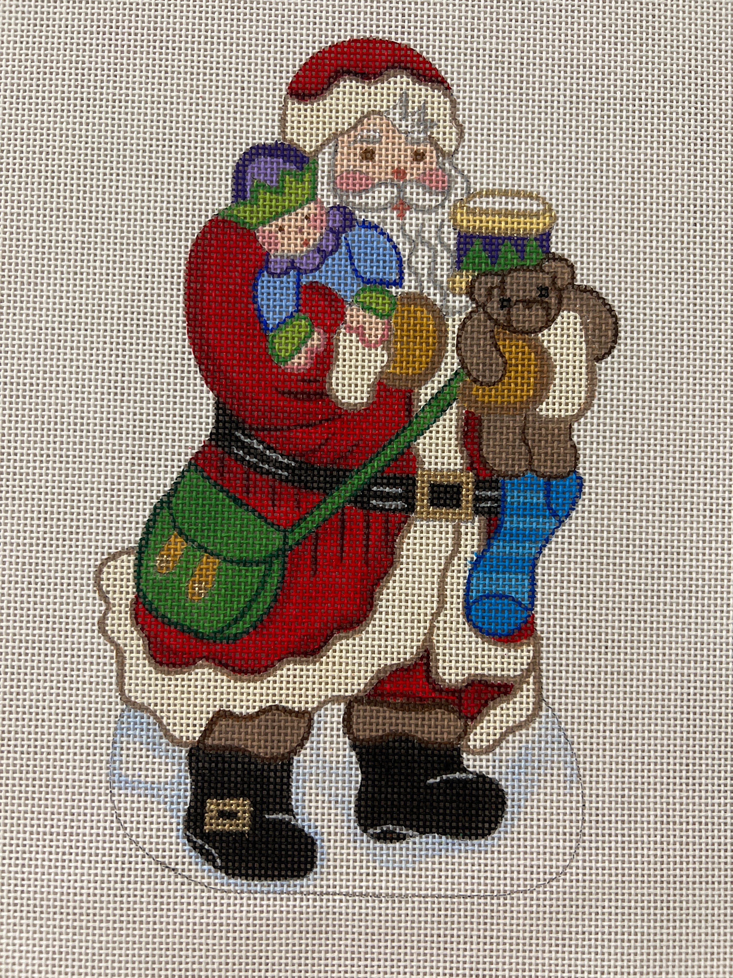 Santa with Toys
