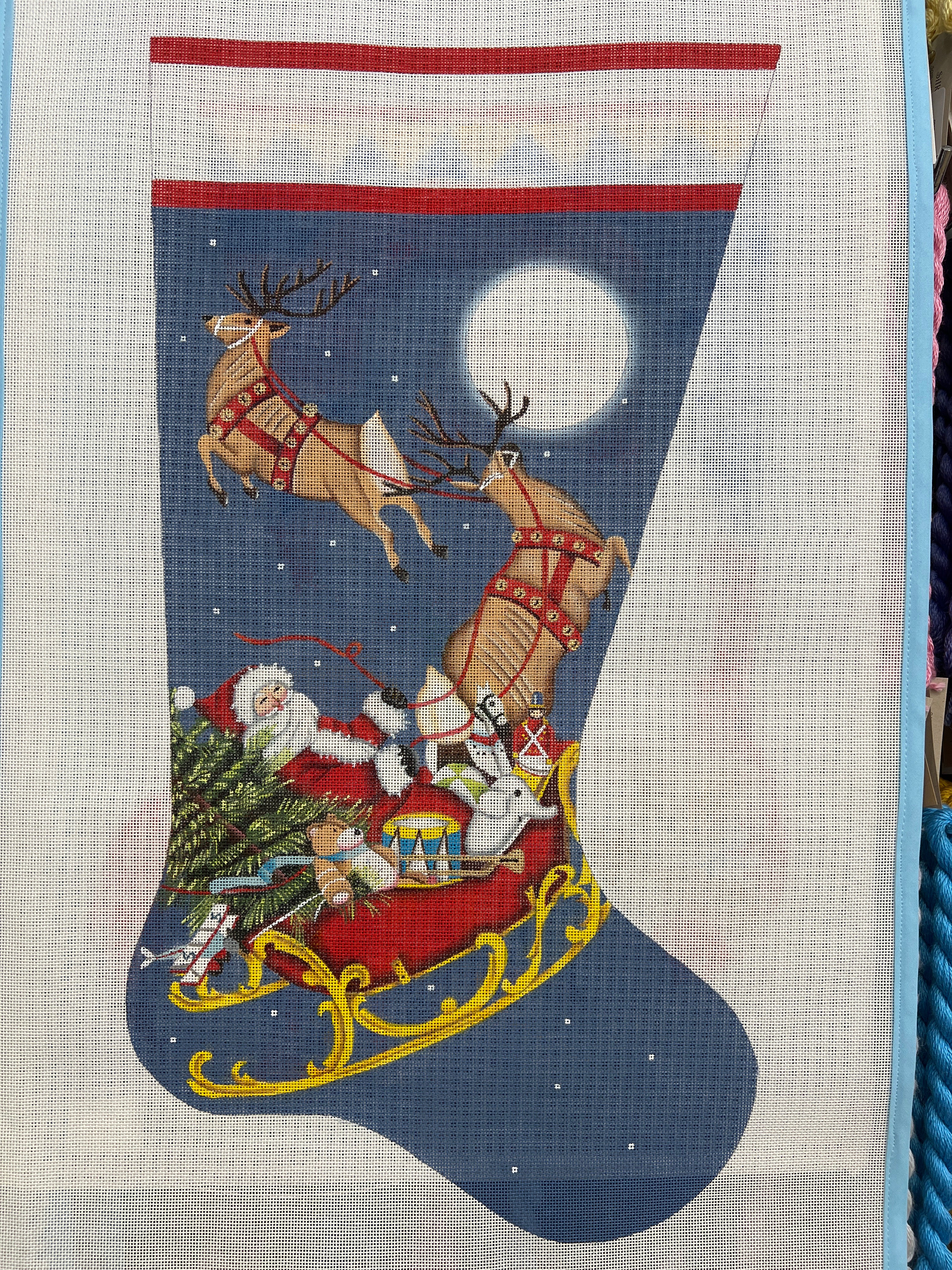 Santa’s Sleigh Stocking