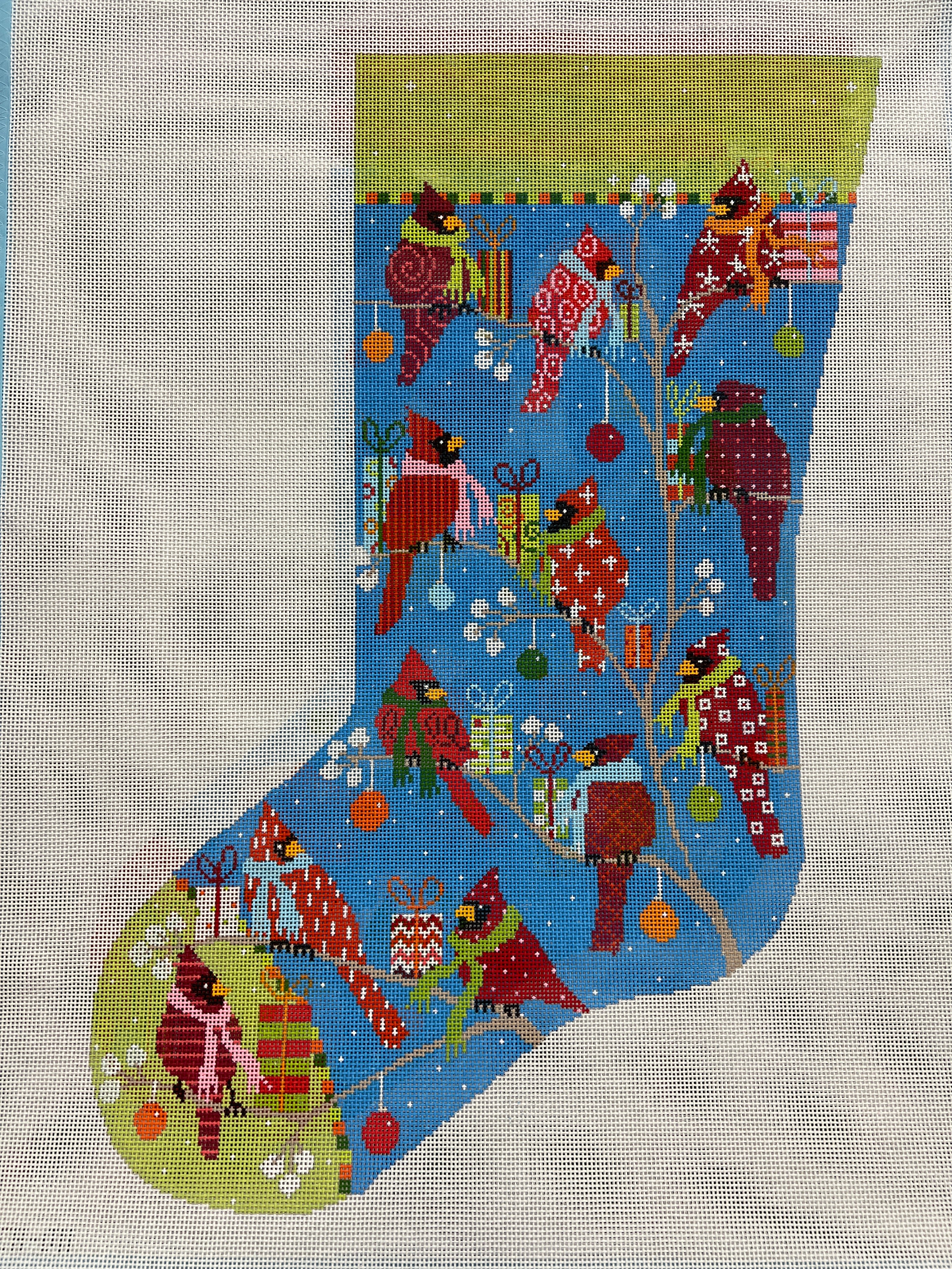 Cardinal Stocking