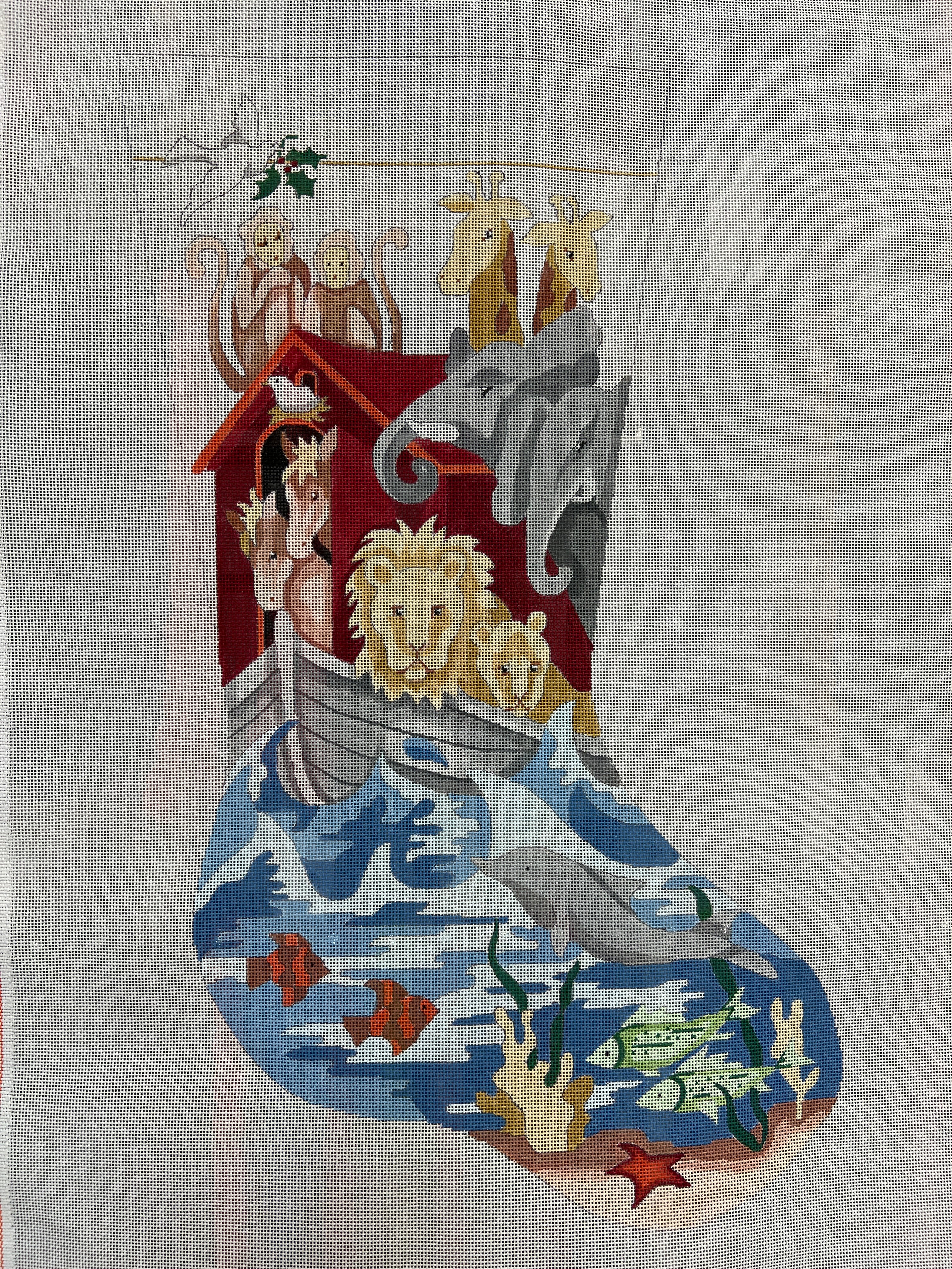 Noah’s Ark Stocking