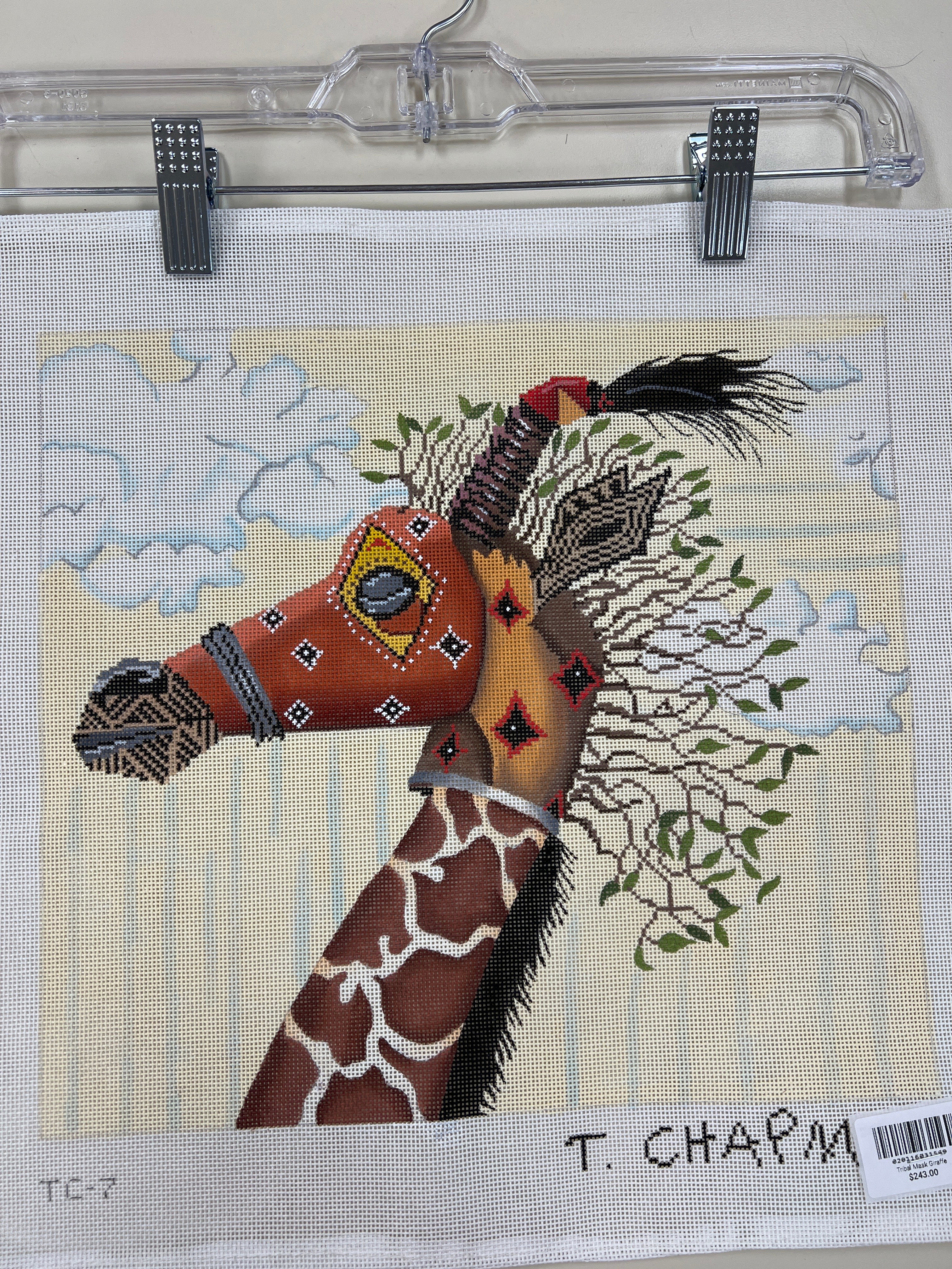 Tribal Mask Giraffe