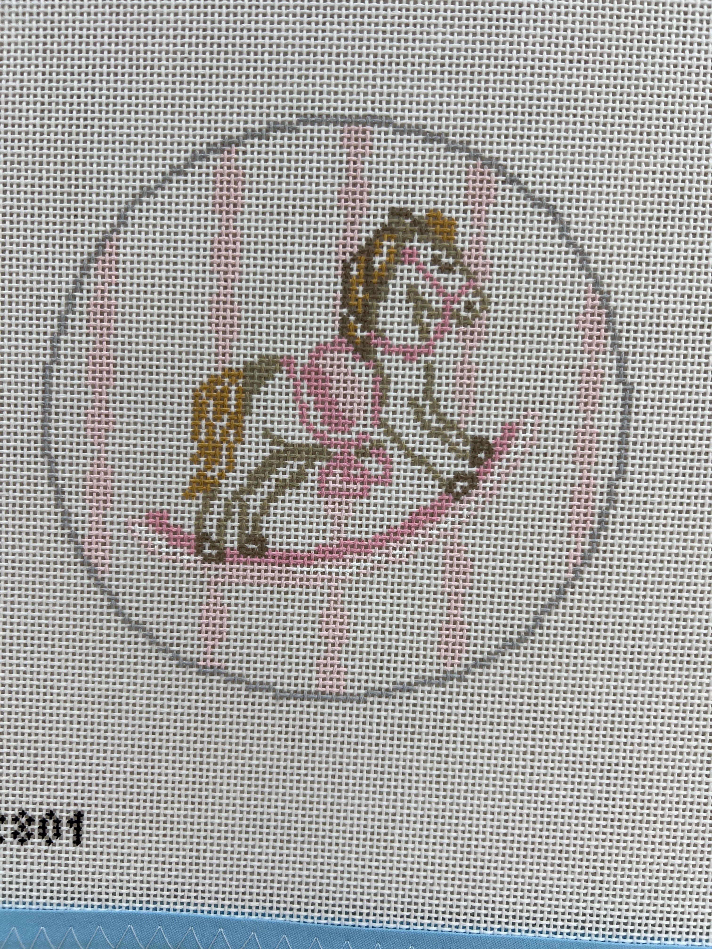 Pink Rocking Horse Round