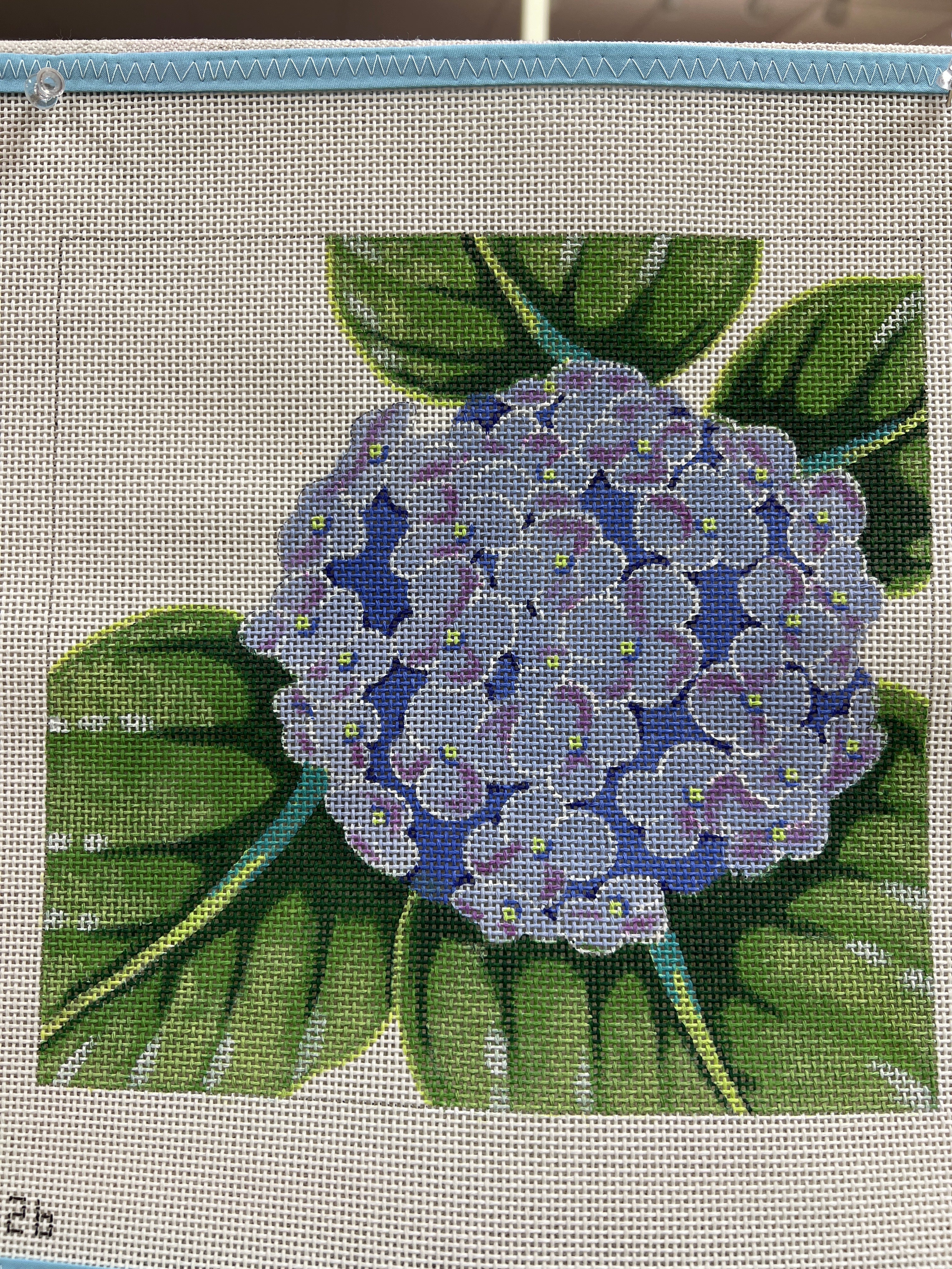 Squares: Hydrangeas