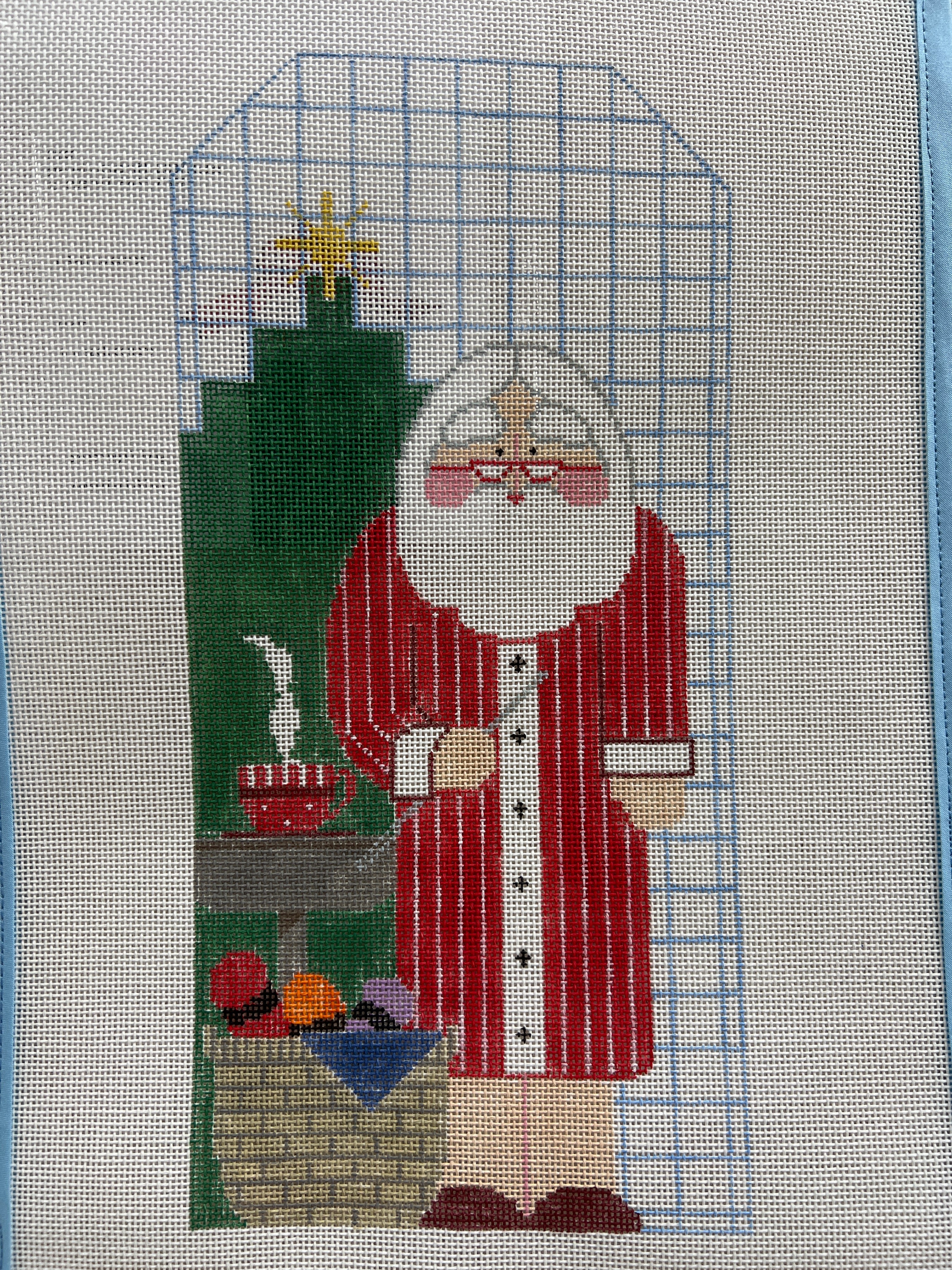 Stitching Santa