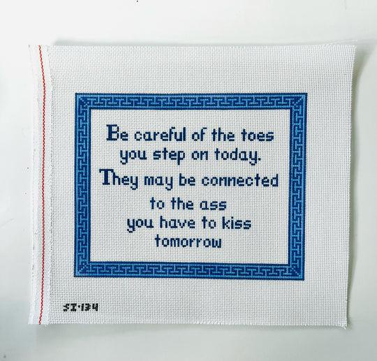 Be Careful of the toes...