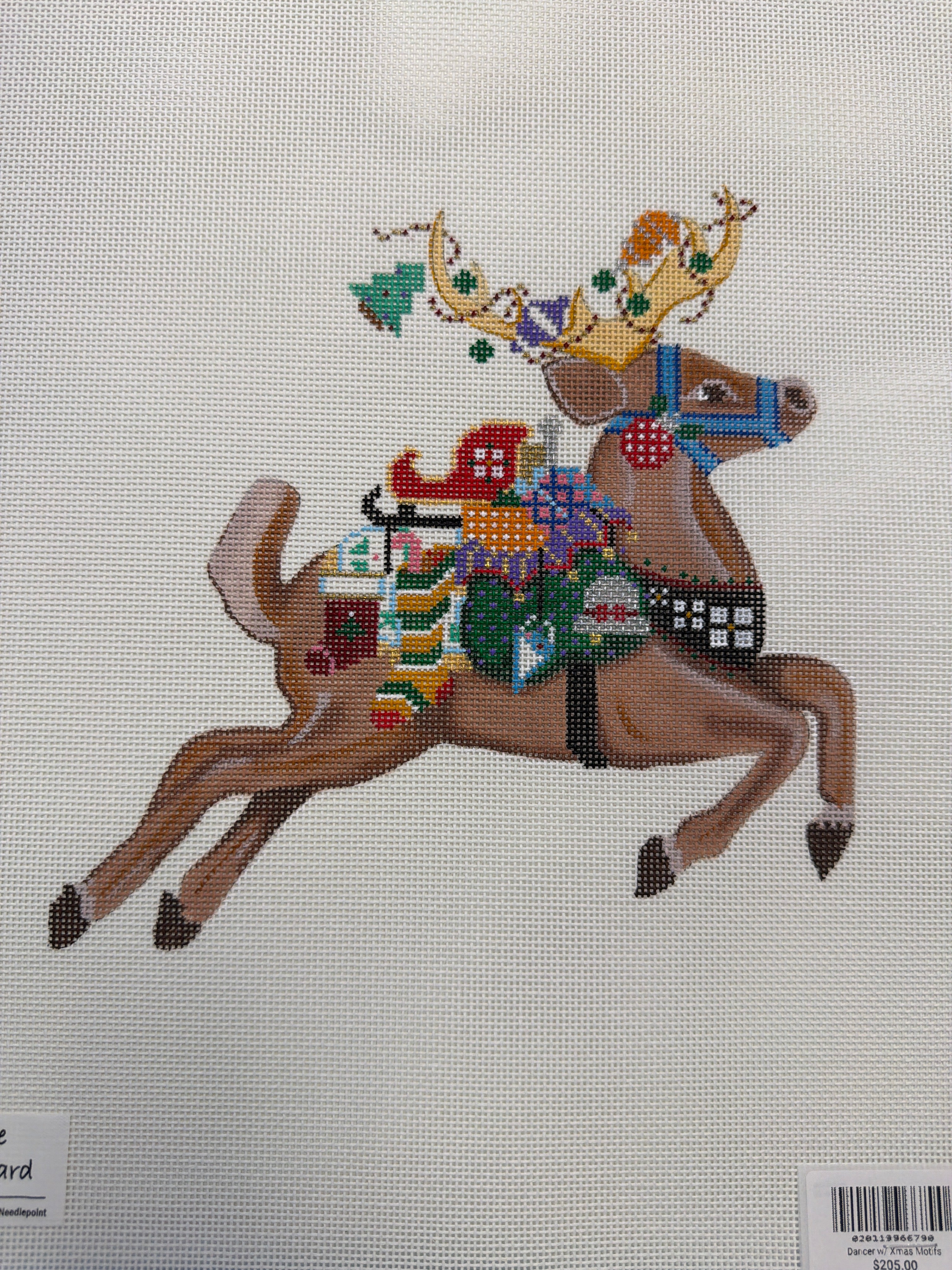 Dancer w/ Christmas Motifs