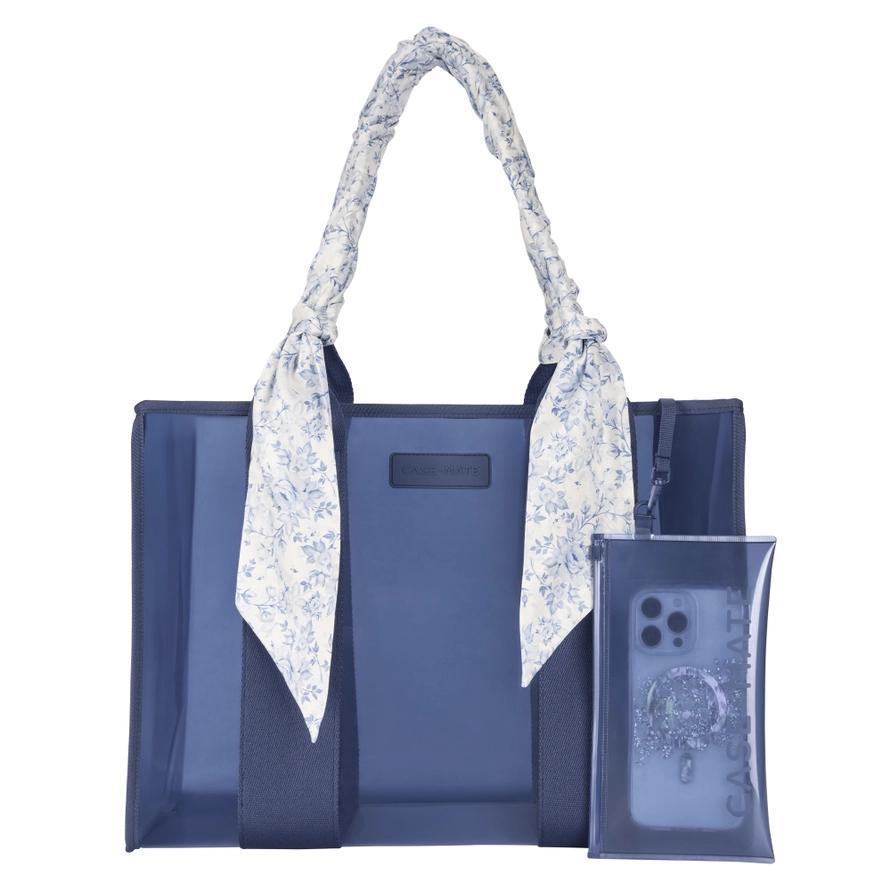 Navy Twilly Jelly Tote Bag