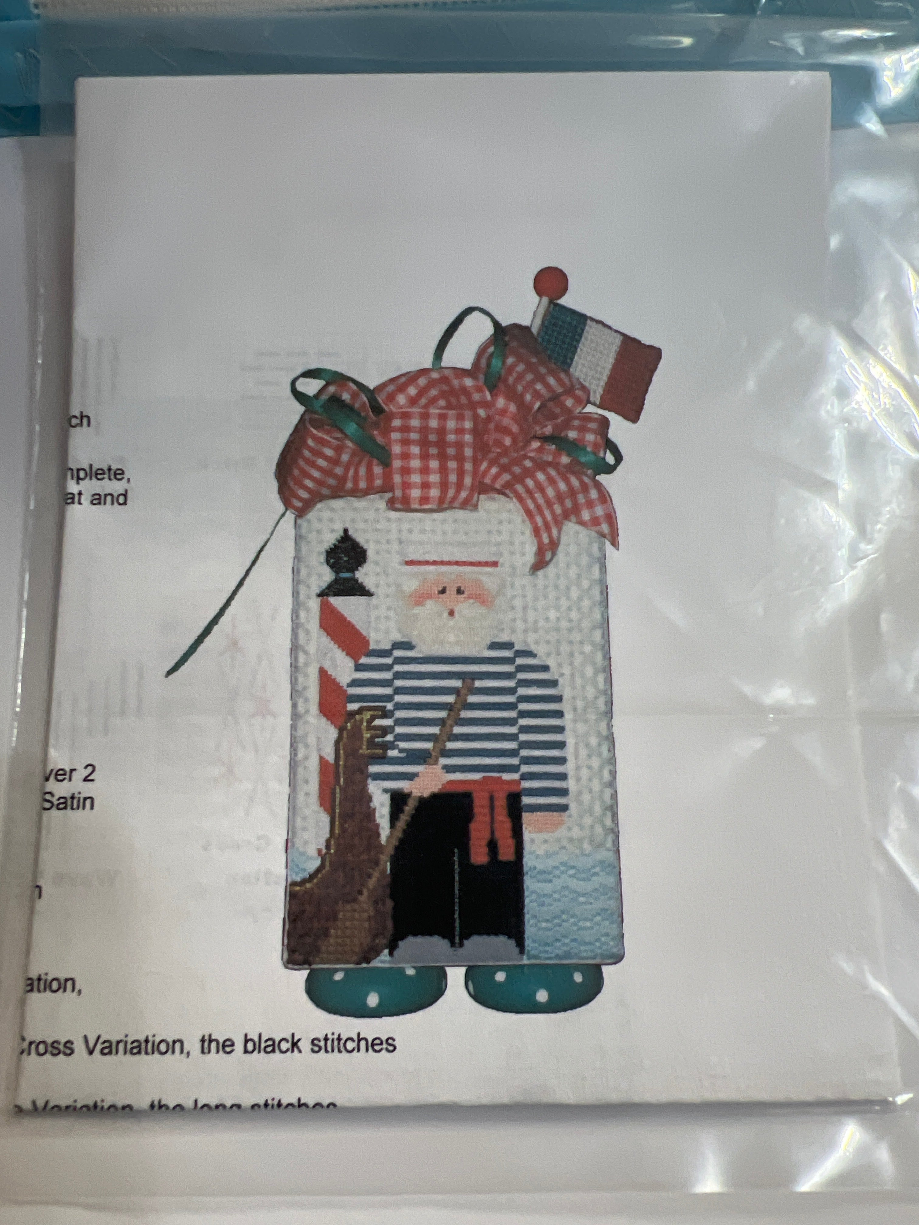 Italian Gondolier Santa