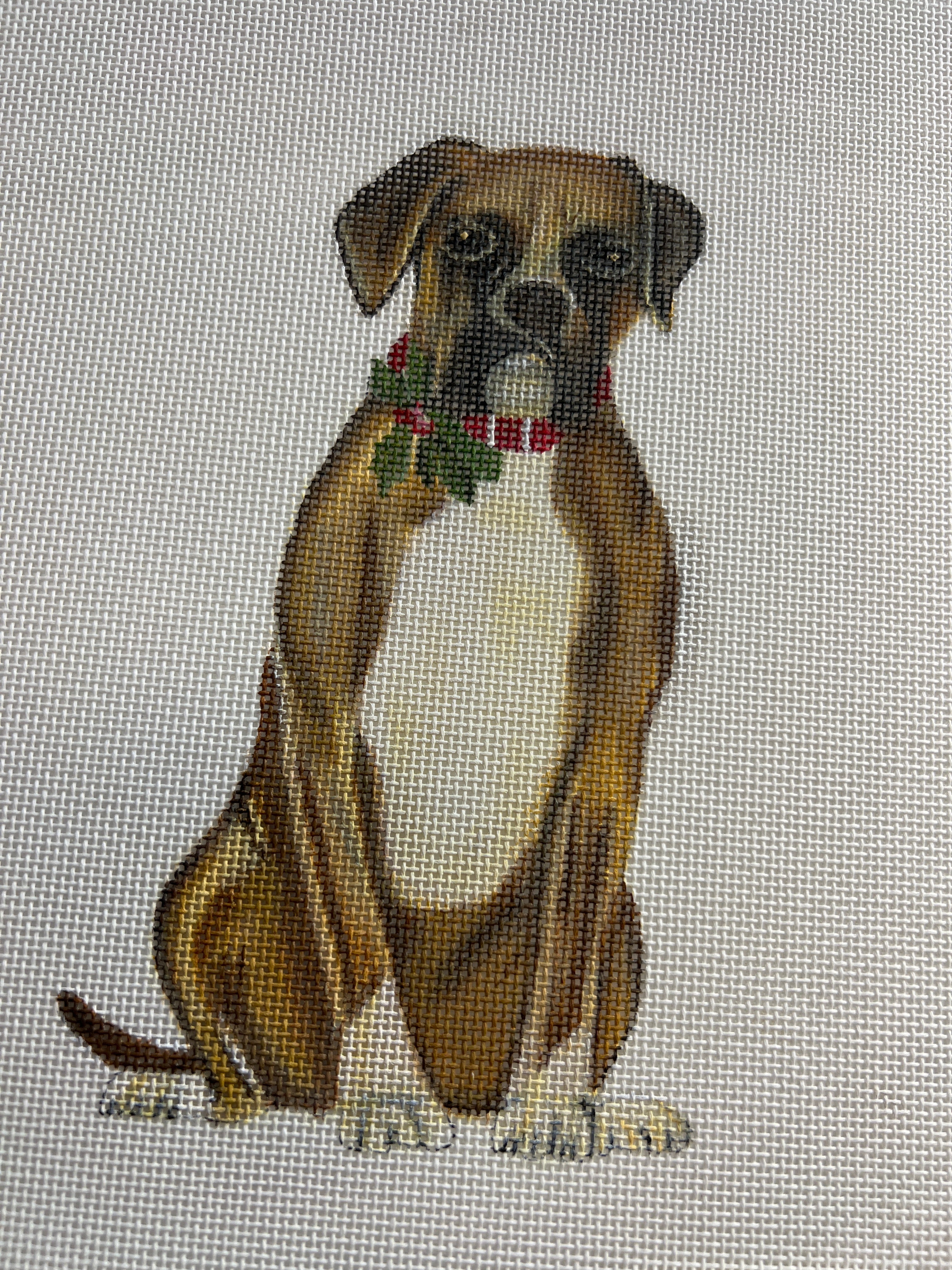 Holiday Boxer Ornaments