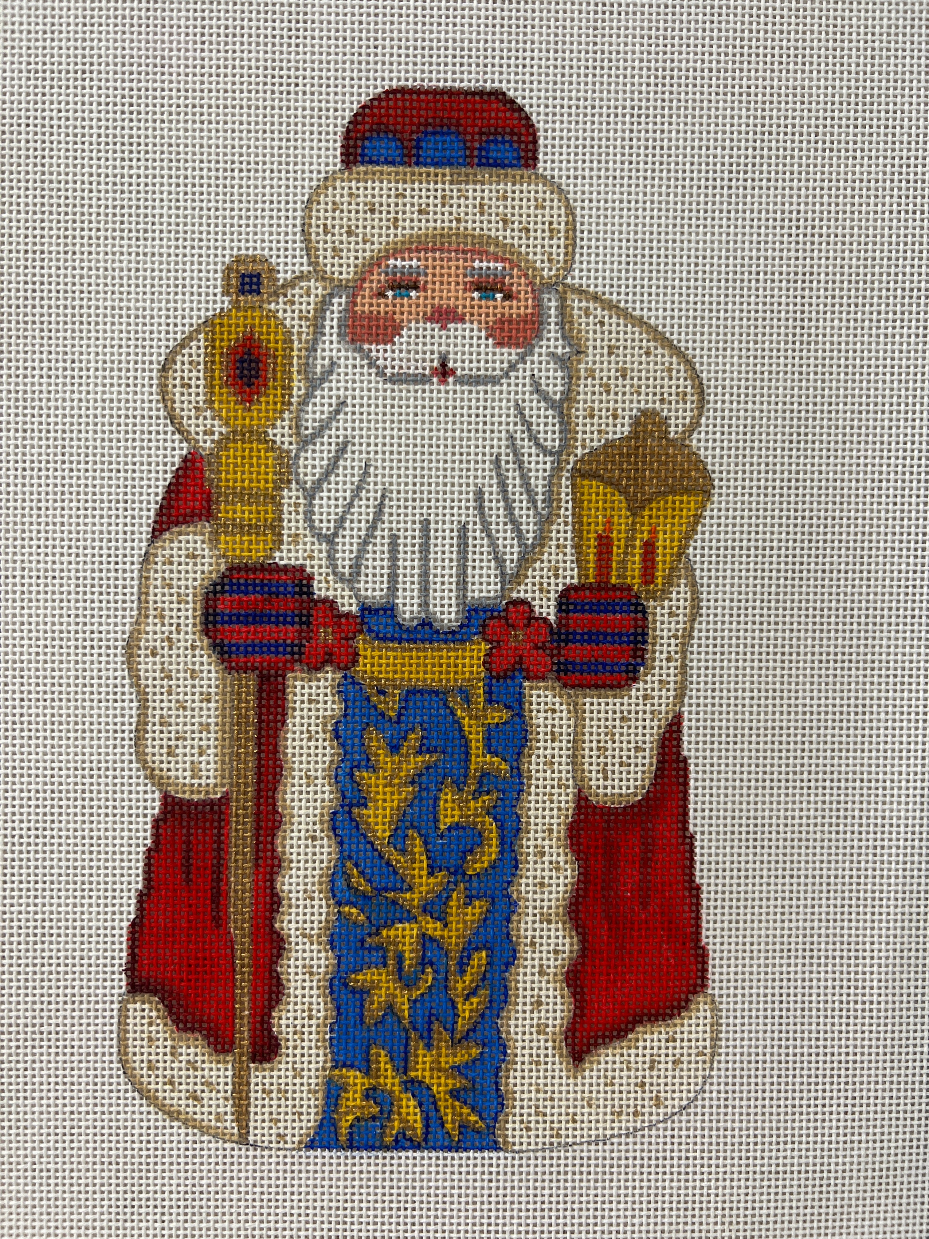 Santa w/Diamond Staff