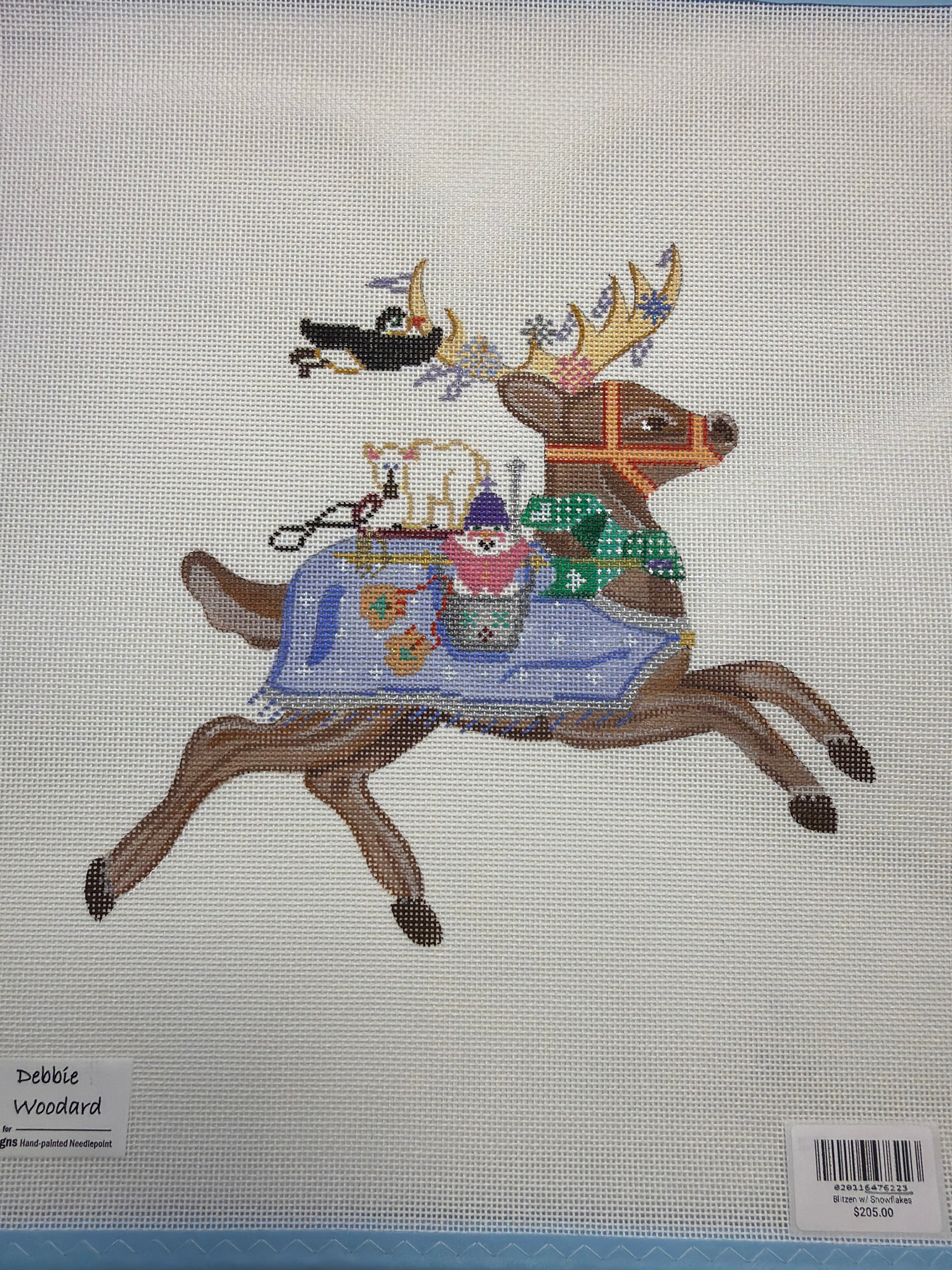 Blitzen w/ Snowflakes