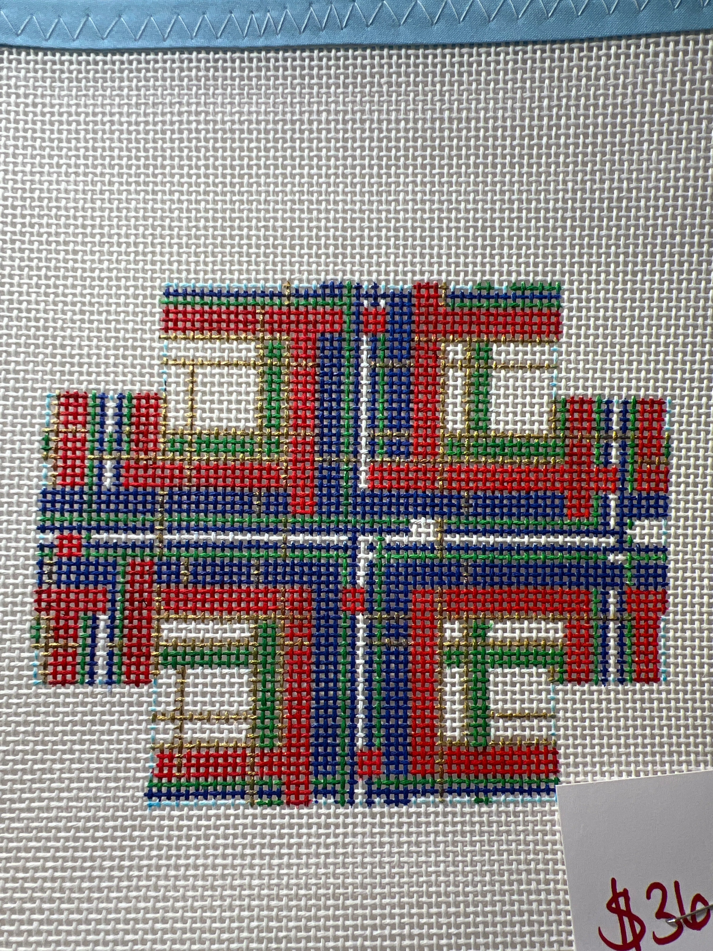 Red & Blue Plaid 13