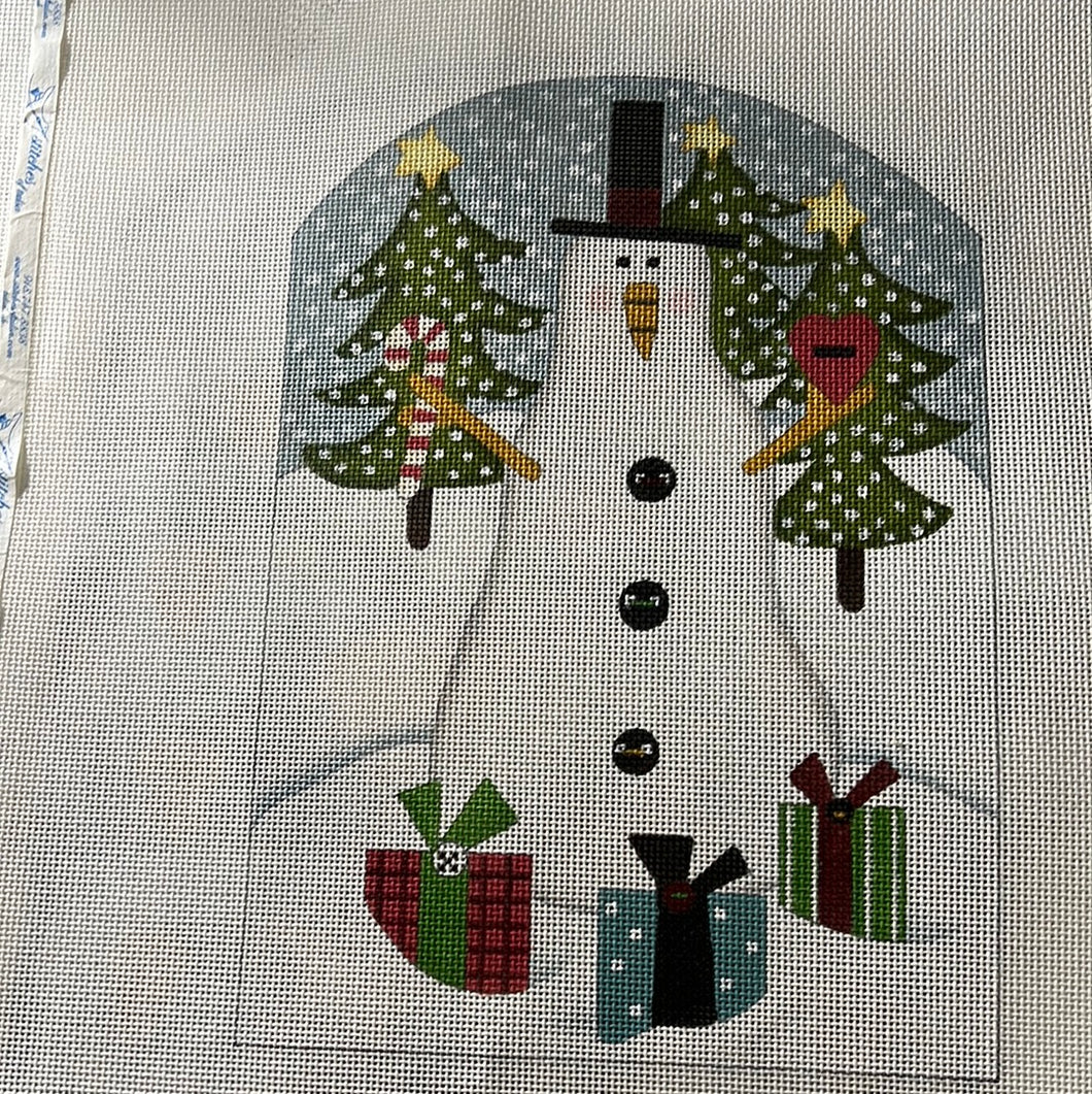 Snowman w/gifts