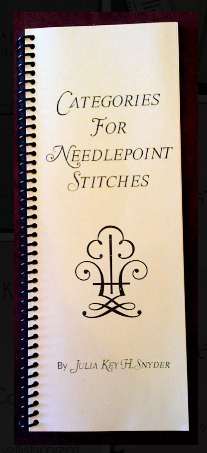 Categories for Needlepoint Stitches