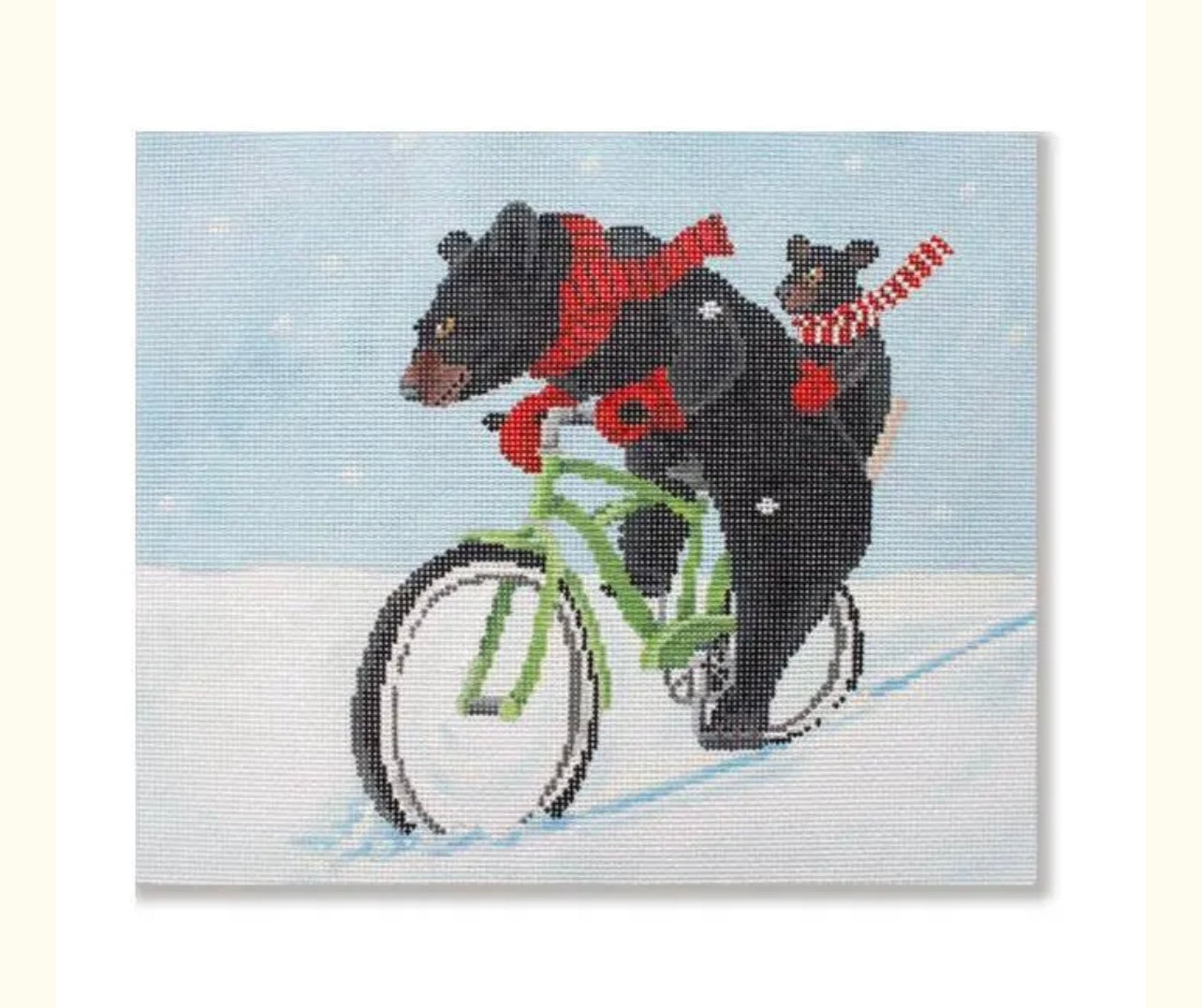 Bears Riding Bike