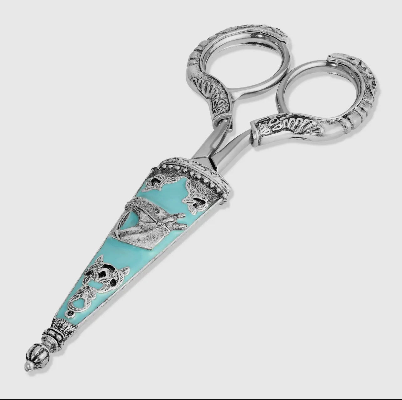 Turquoise Horse Scissors