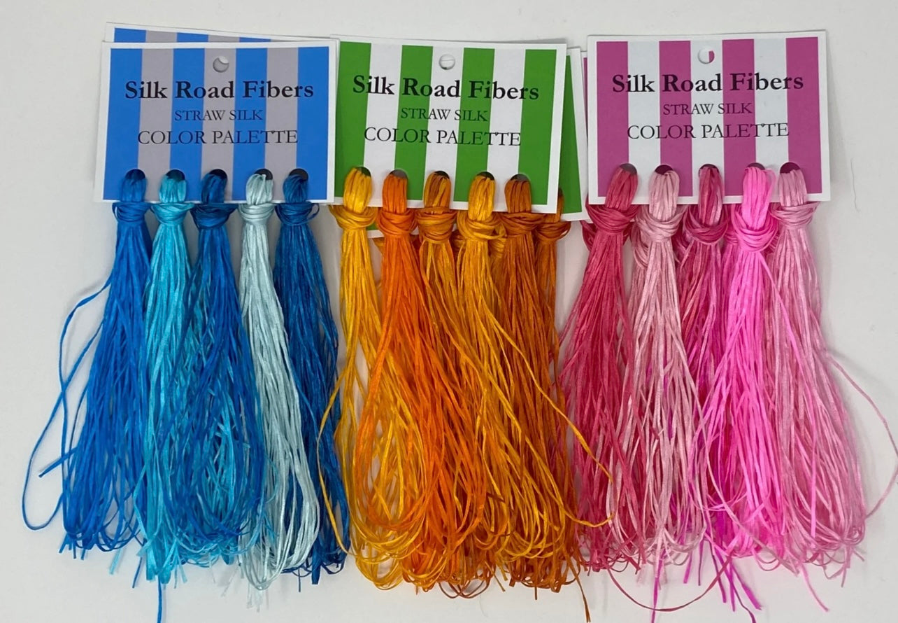 Straw Silk Color Palettes