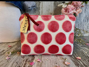 Spot On Rose Accessory Pouch