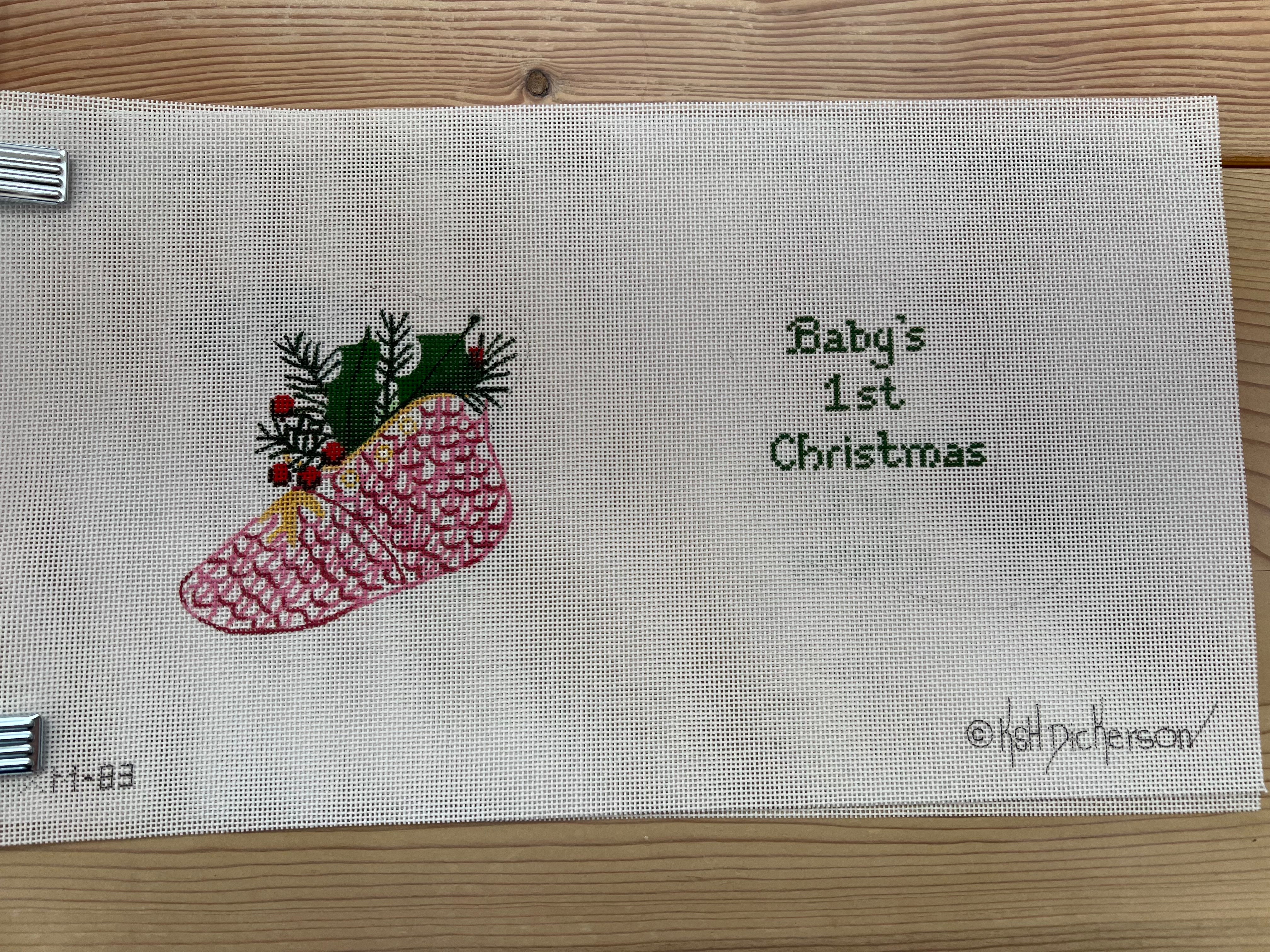 Herend style First Christmas Booty