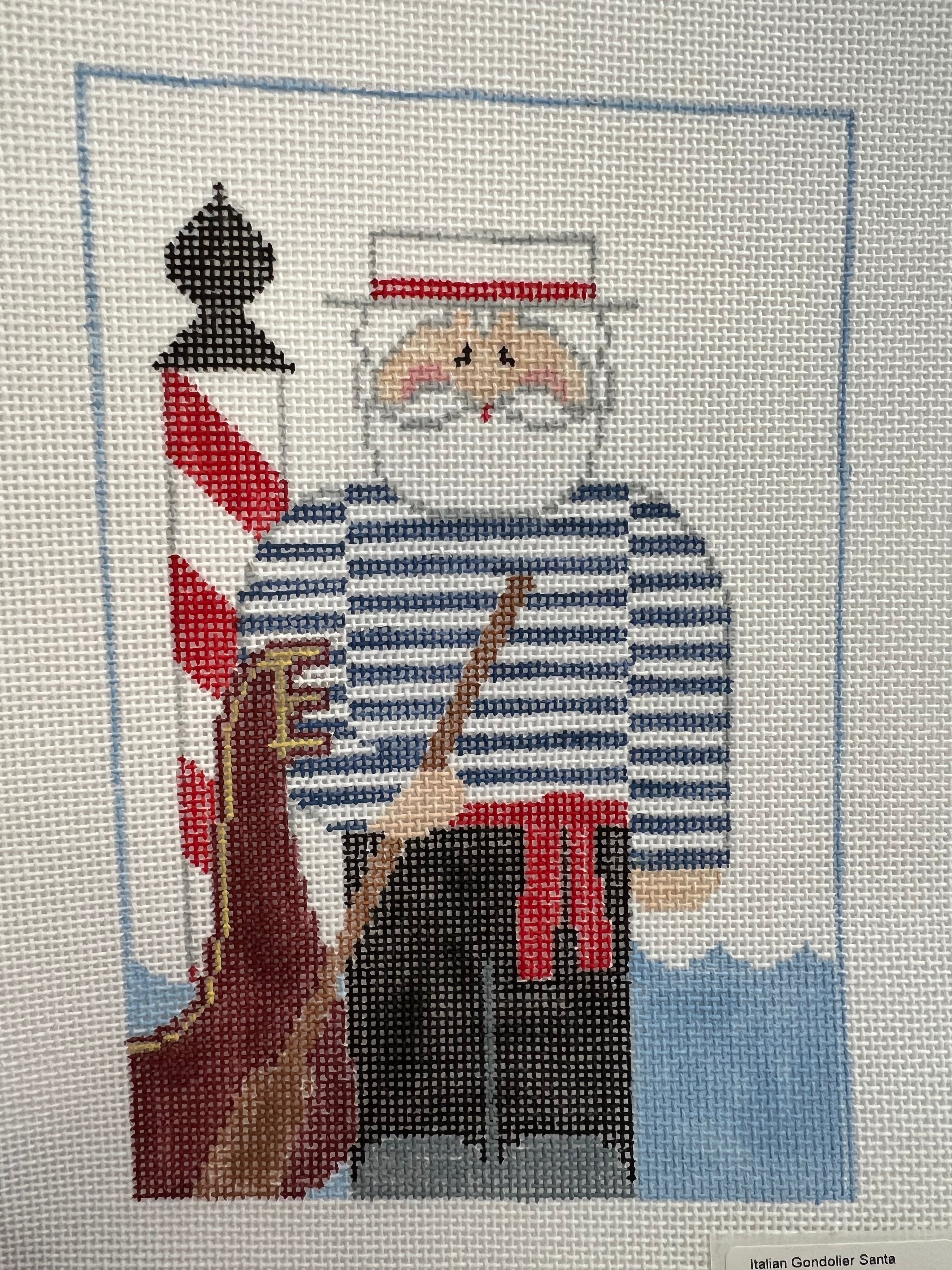 Italian Gondolier Santa