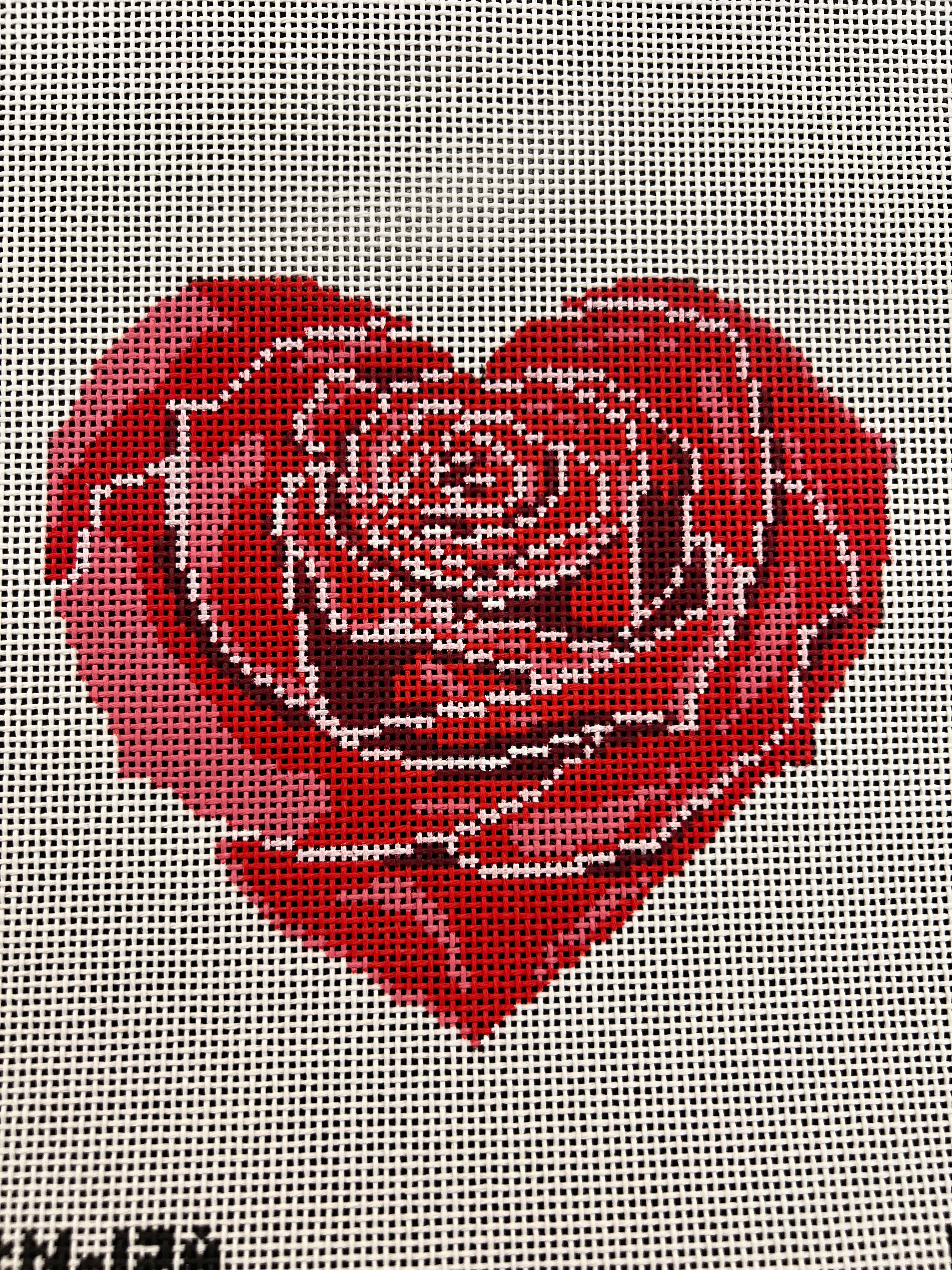 Rose Heart - Red