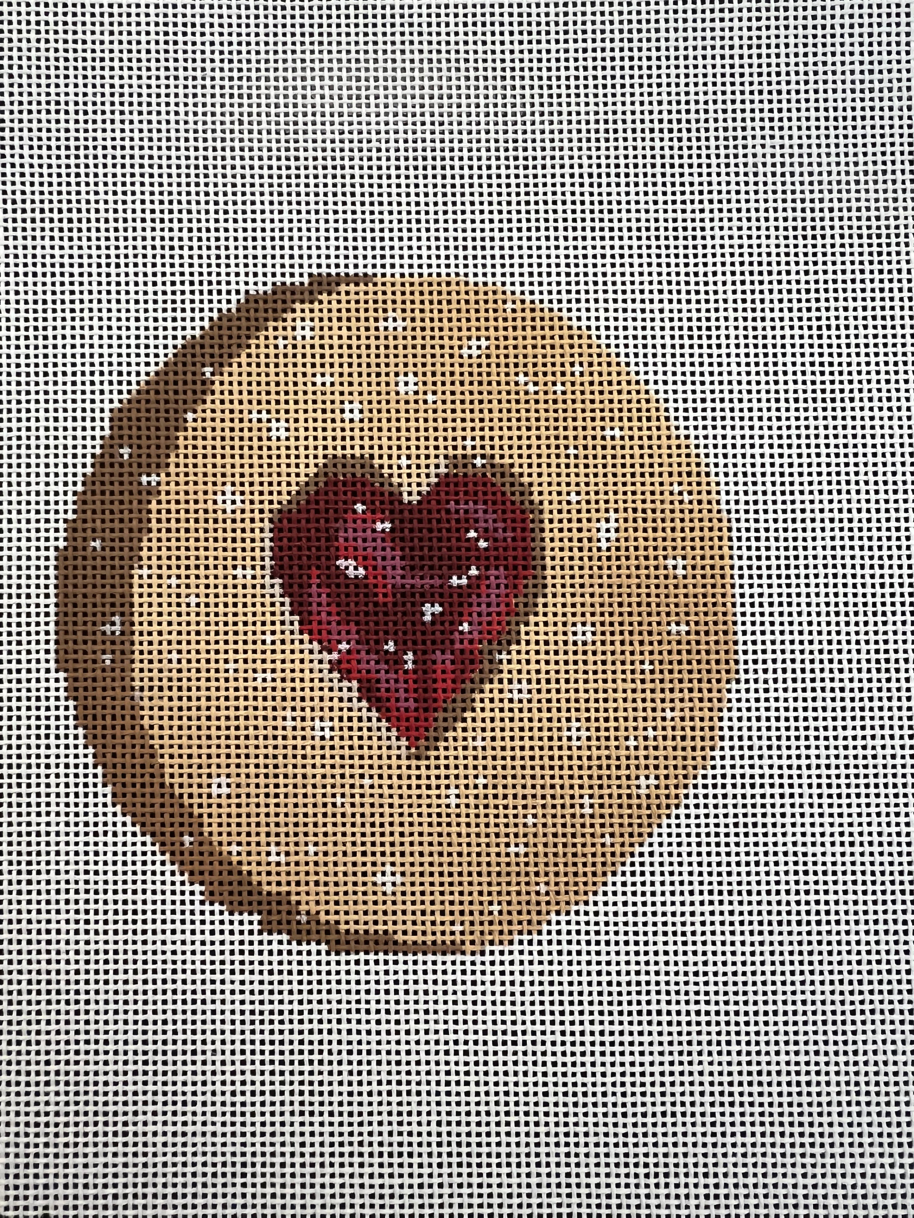 Linzer Heart Cookie