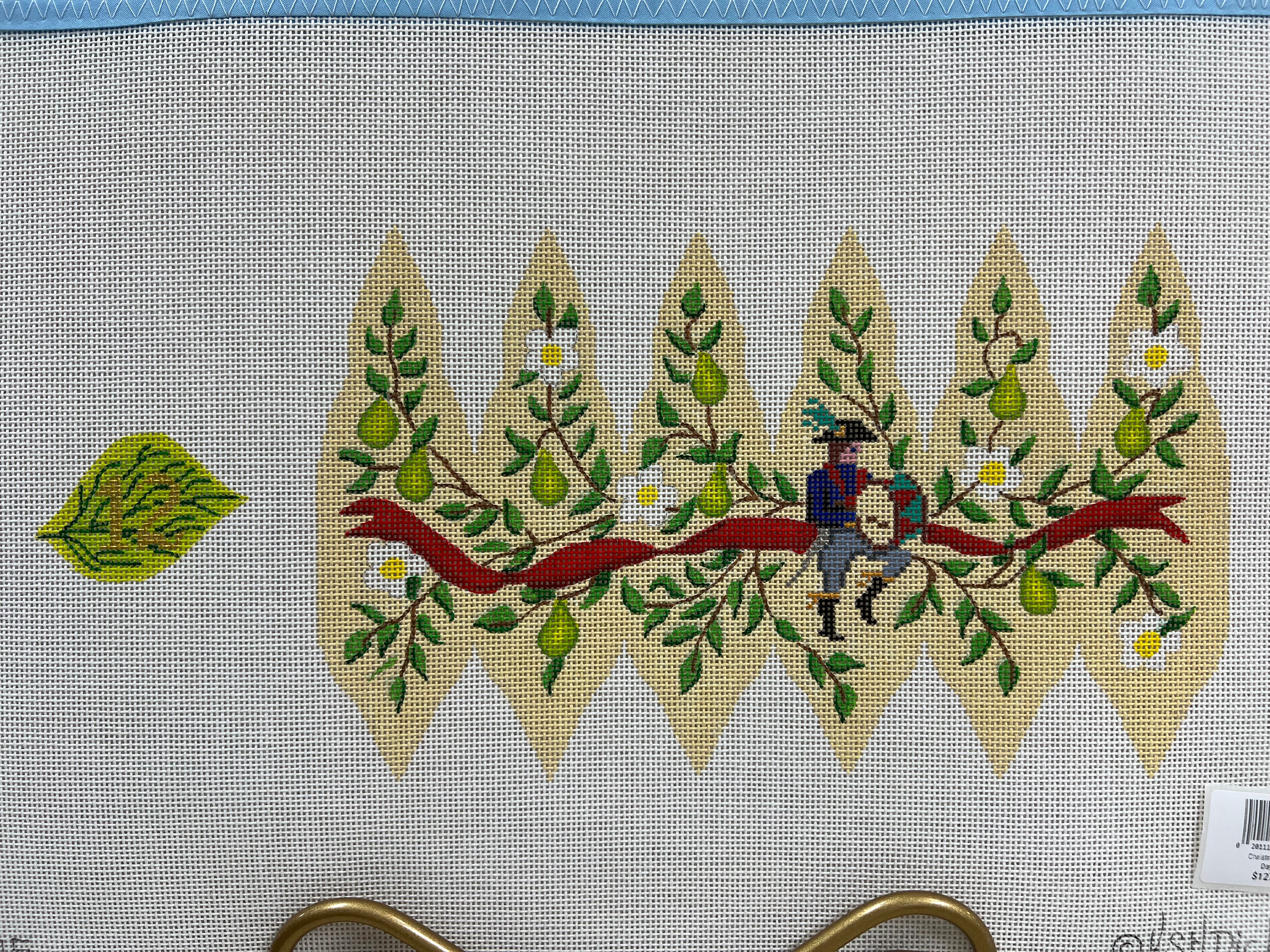 Christmas Pear Ornament - Days 1 - 12
