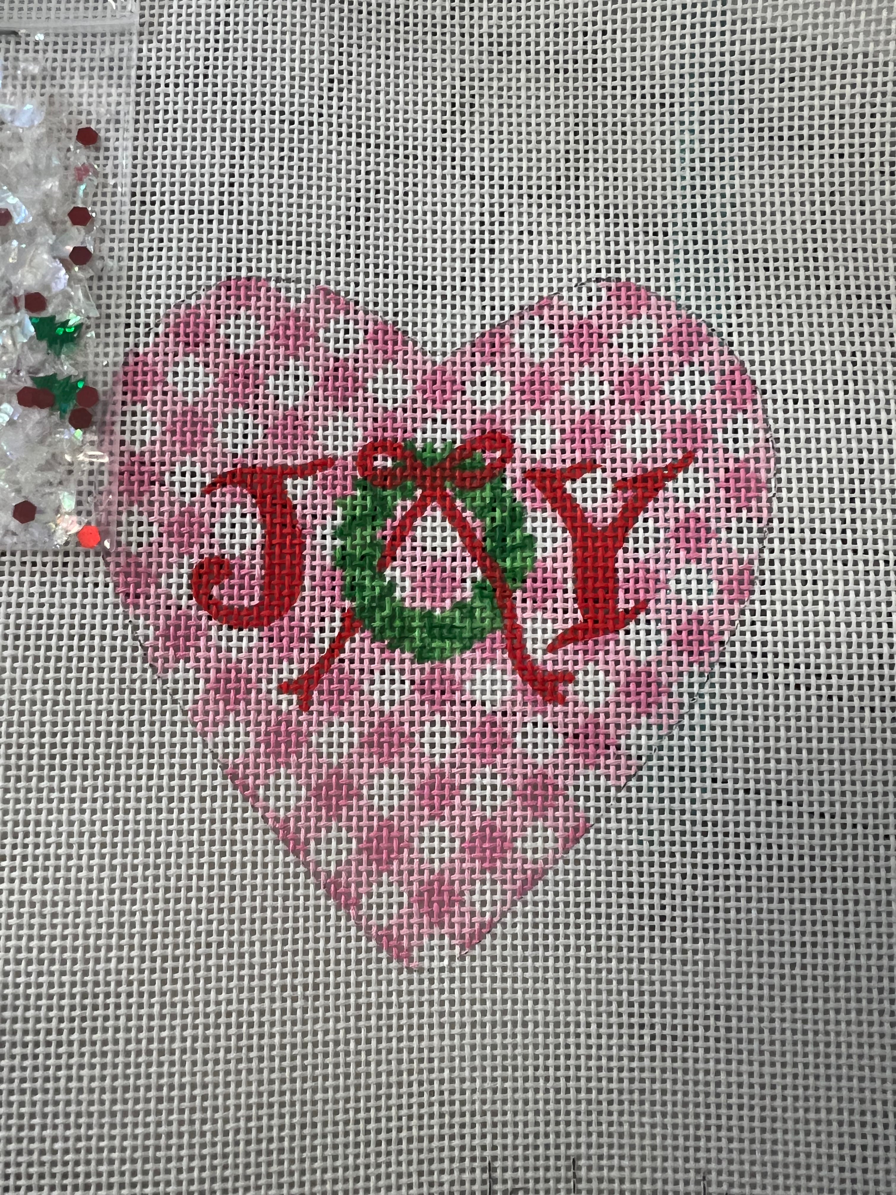 Heart - JOY w/Wreath