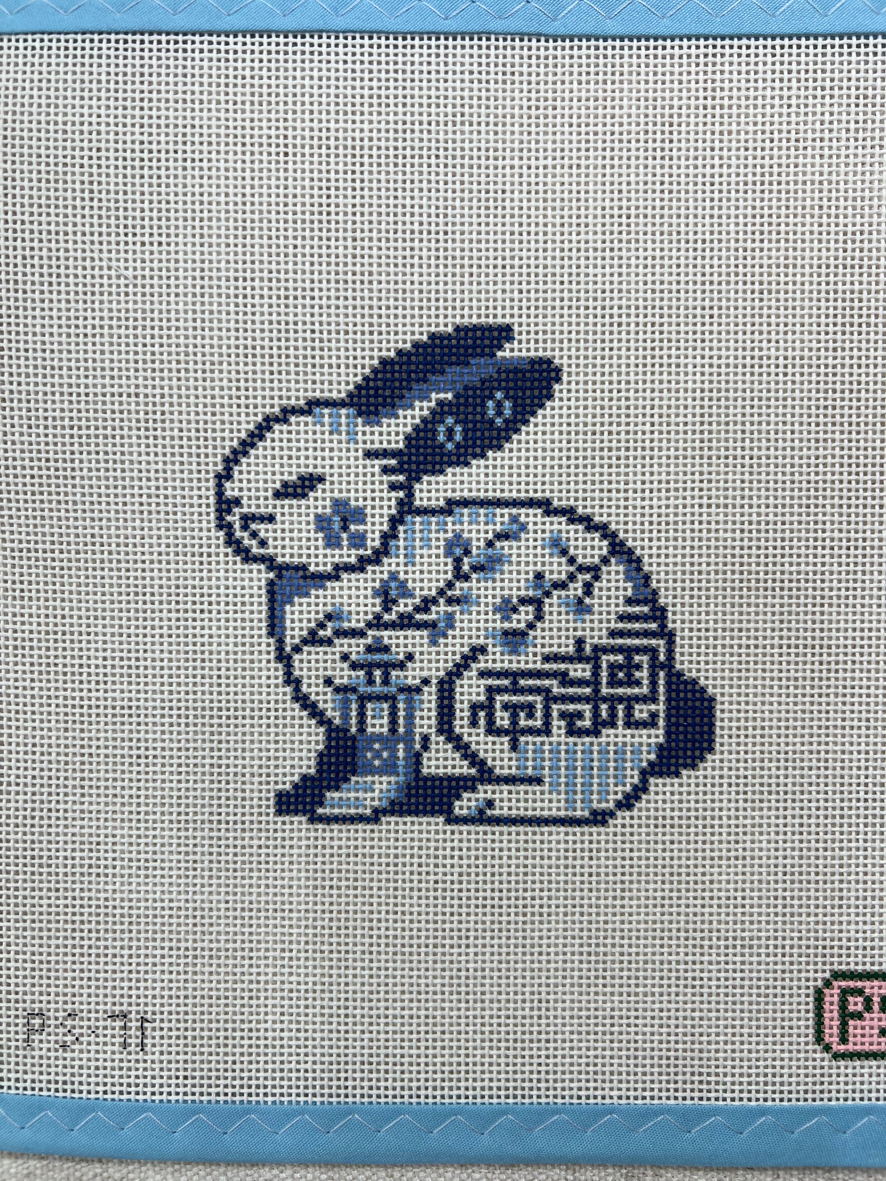 Chinoiserie Bunny Pink / Pink