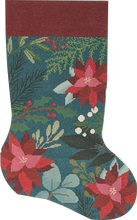 Load image into Gallery viewer, Poinsettia Stocking
