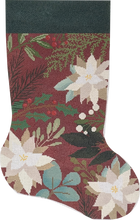 Load image into Gallery viewer, Poinsettia Stocking