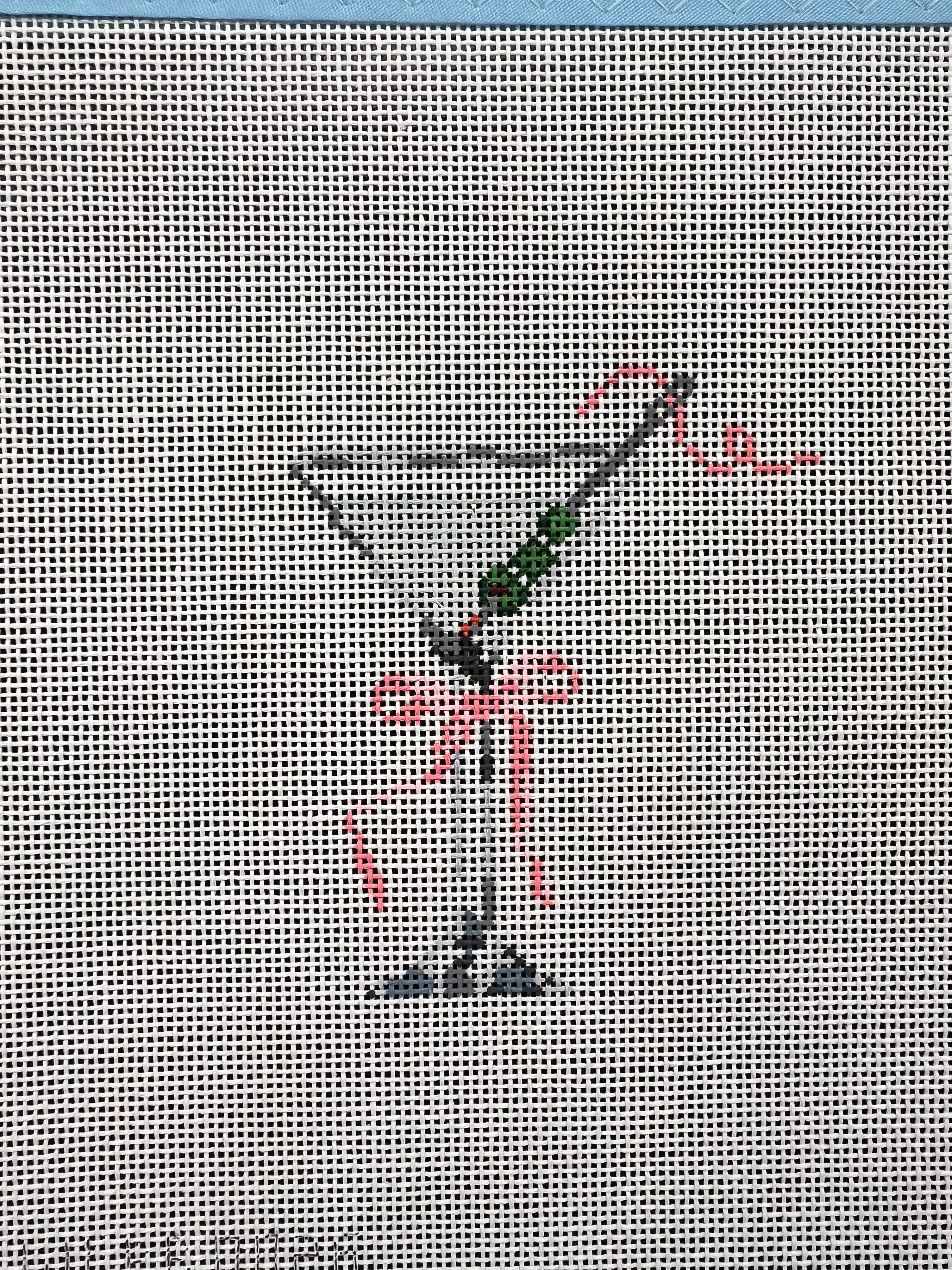 martini with bow