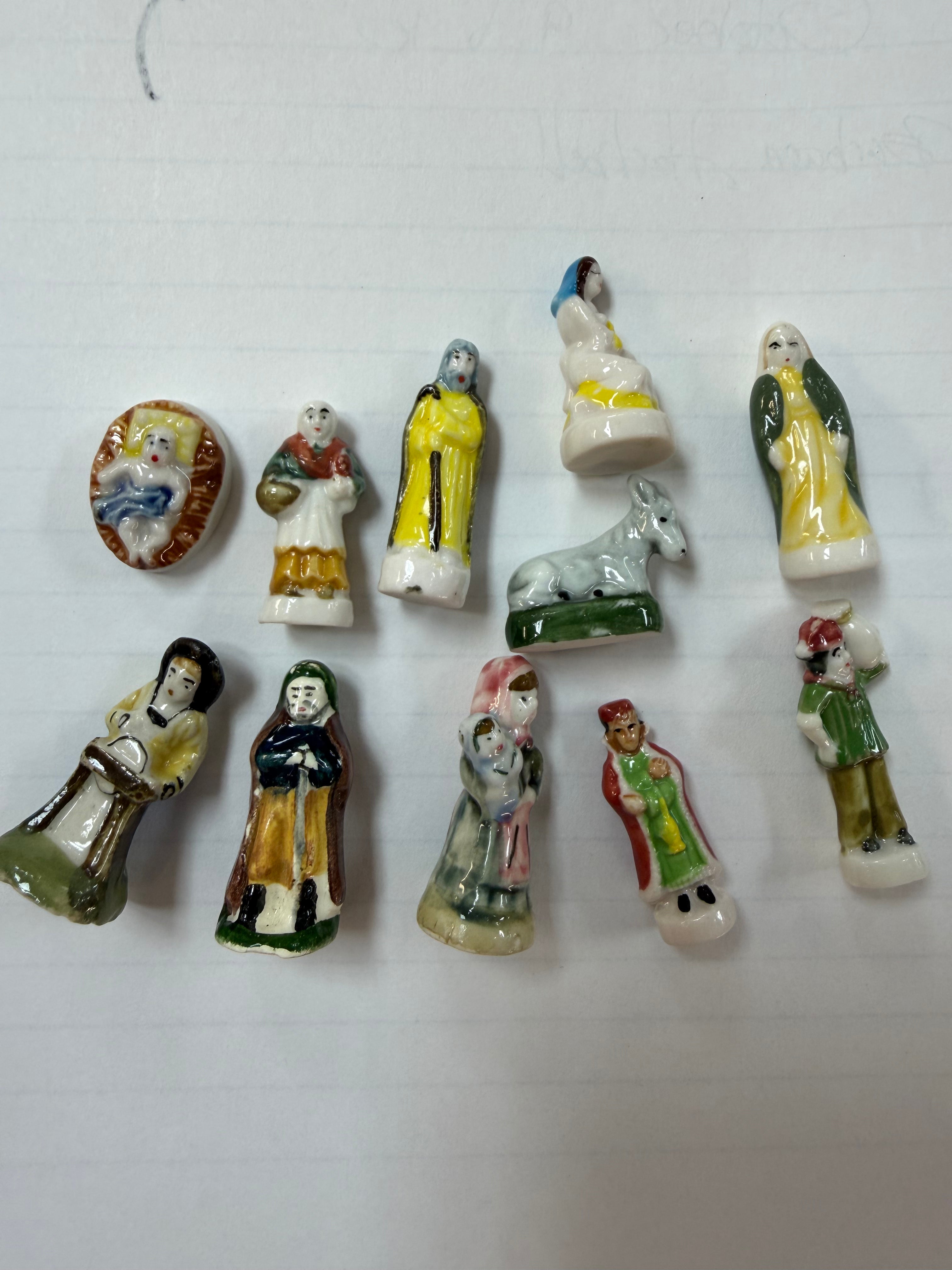 French Feves and Santons
