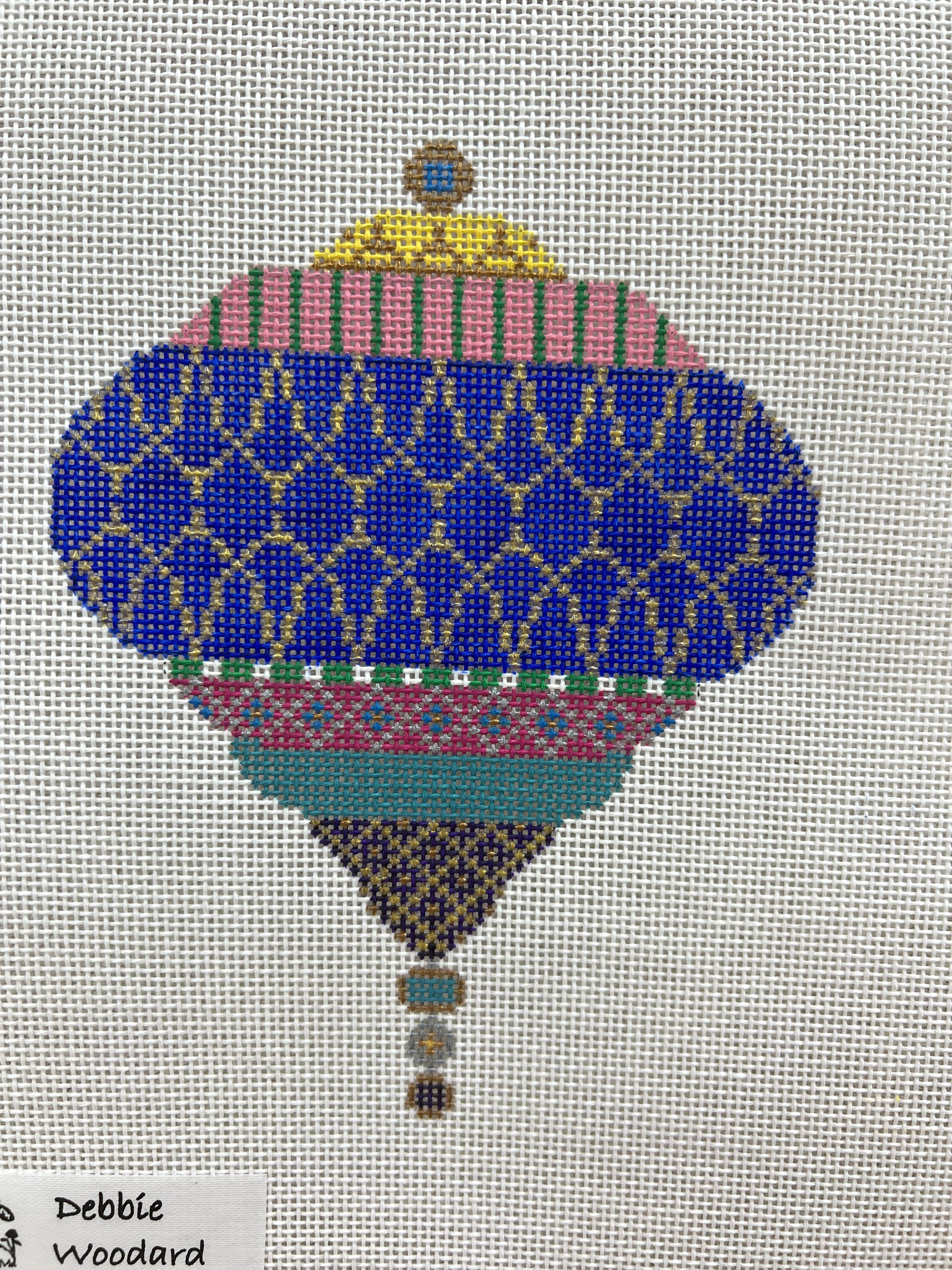 Blue & Pink Ornament