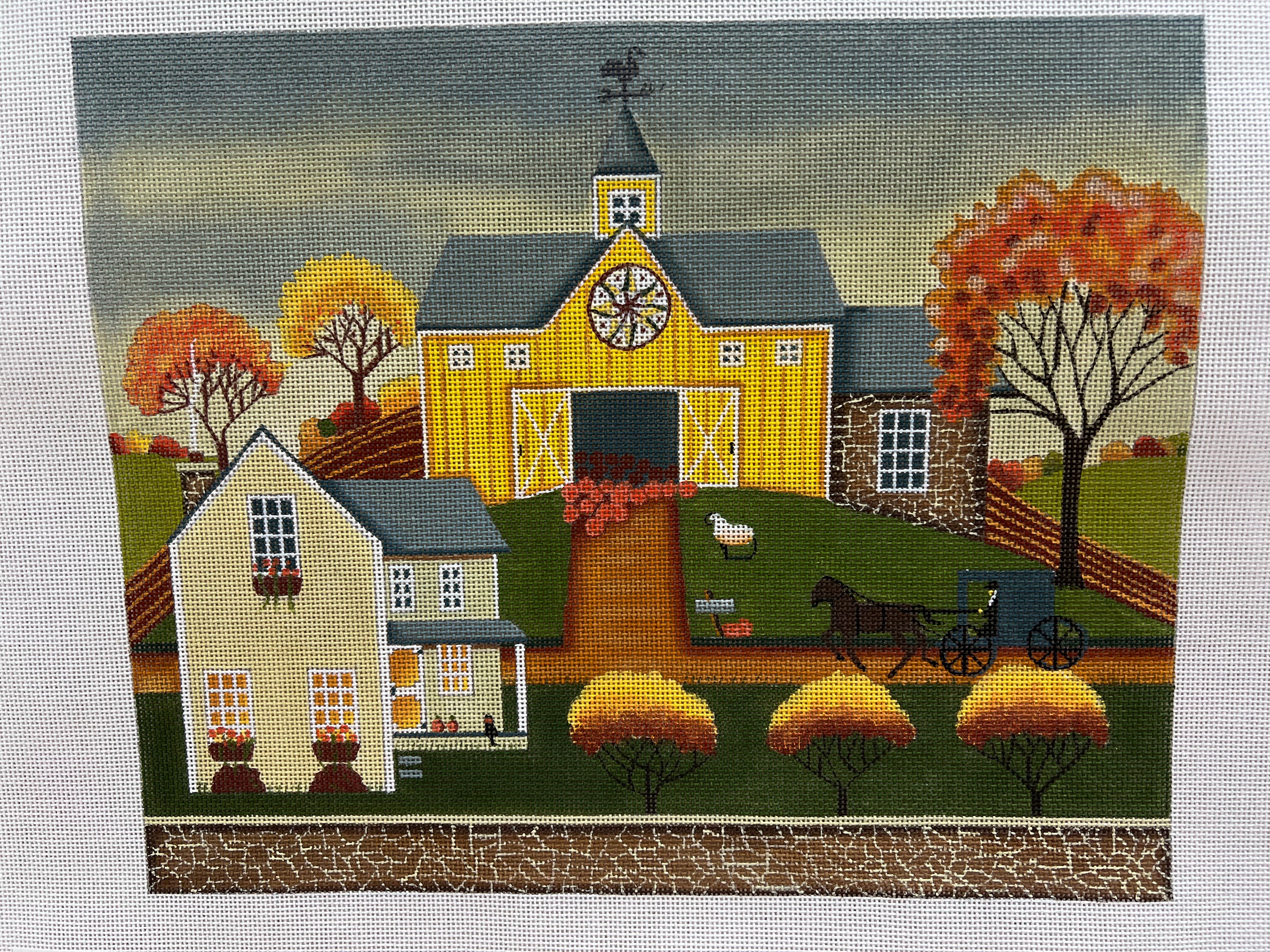 Yellow Pumpkin Barn