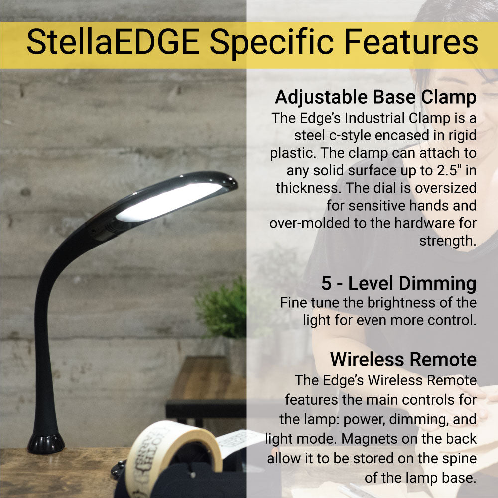 Stella Edge Clamp Light