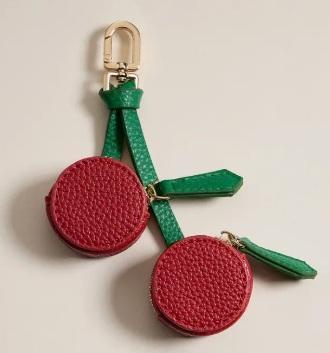 Genuine Leather Fruit Bag Charms