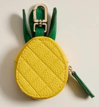 Genuine Leather Fruit Bag Charms