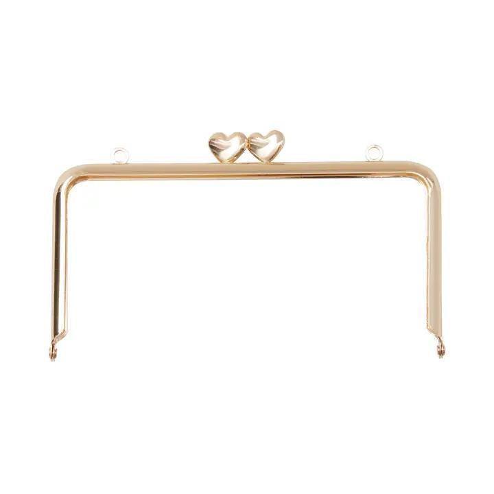 Rectangle Heart Clasp