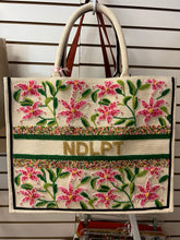 Load image into Gallery viewer, Pink Lily Tote