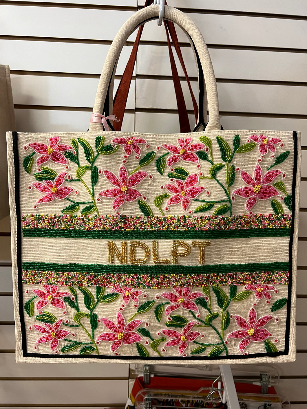 Pink Lily Tote