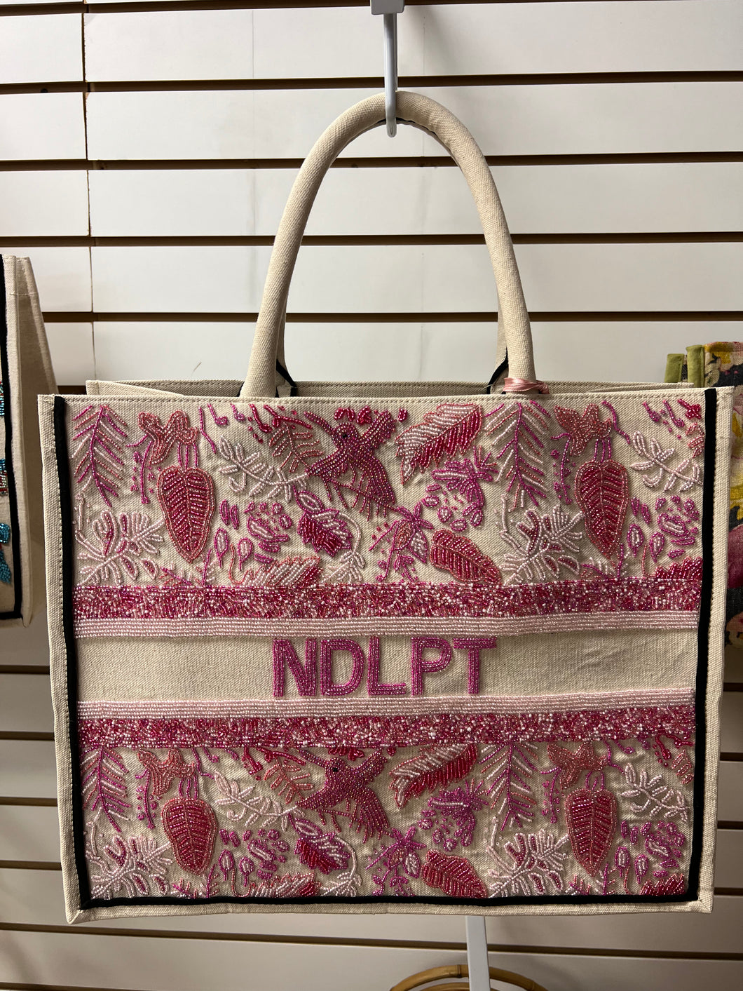 Pink Birds Tote