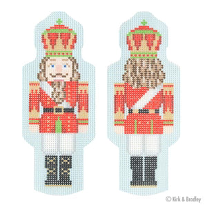 Red/Green Two Sided Nutcracker