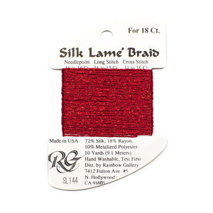 Silk Lame` Braid 18    SL01 - SL99