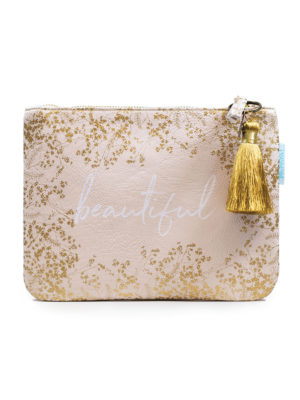 Gilded Flowers Pocket Clutch