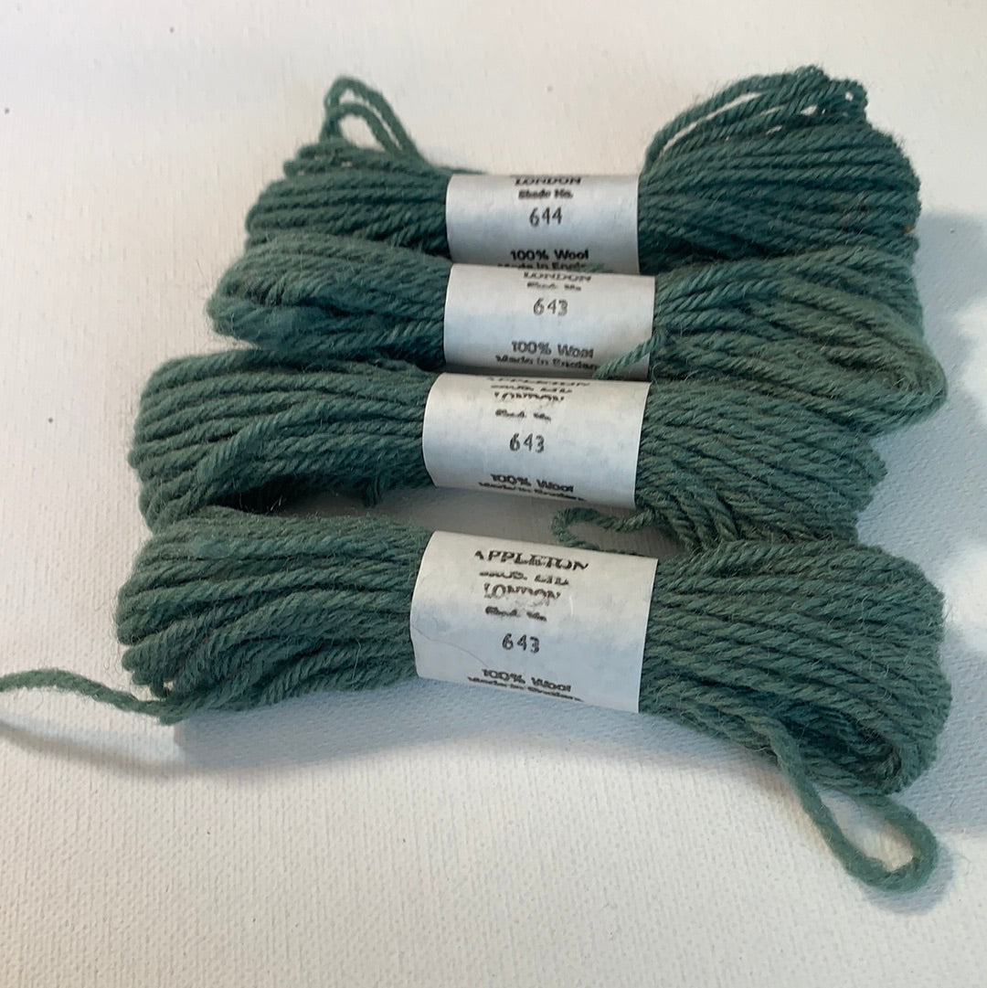 Appleton Wool Skeins 548 - 884