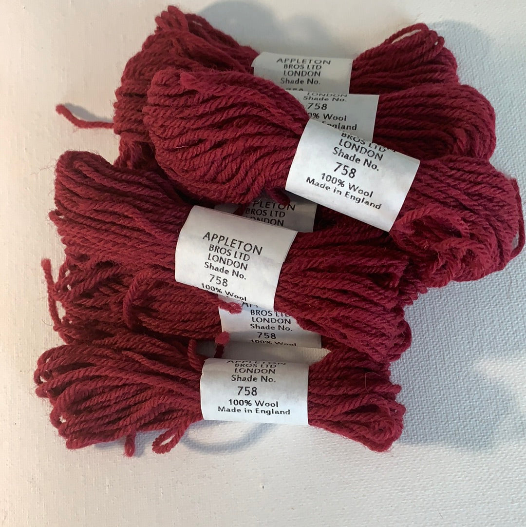 Appleton Wool Skeins 548 - 884